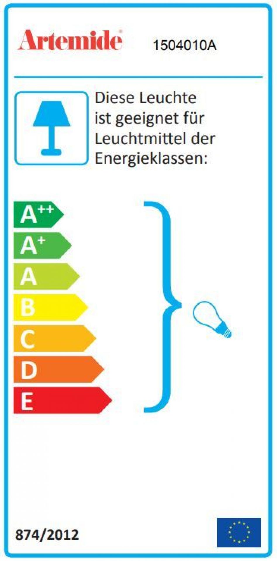 Cosmic Leaf Terra Stehleuchte Artemide