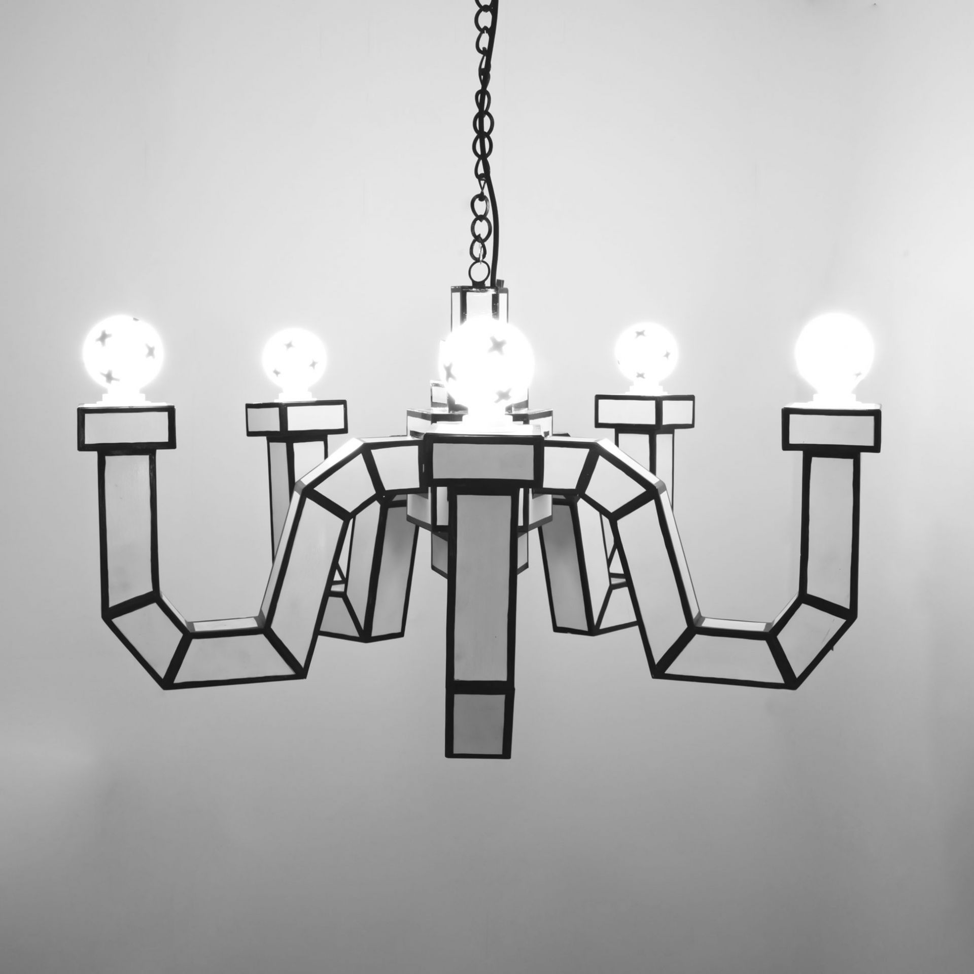 Cut ´n Paste Chandelier Leuchte Seletti