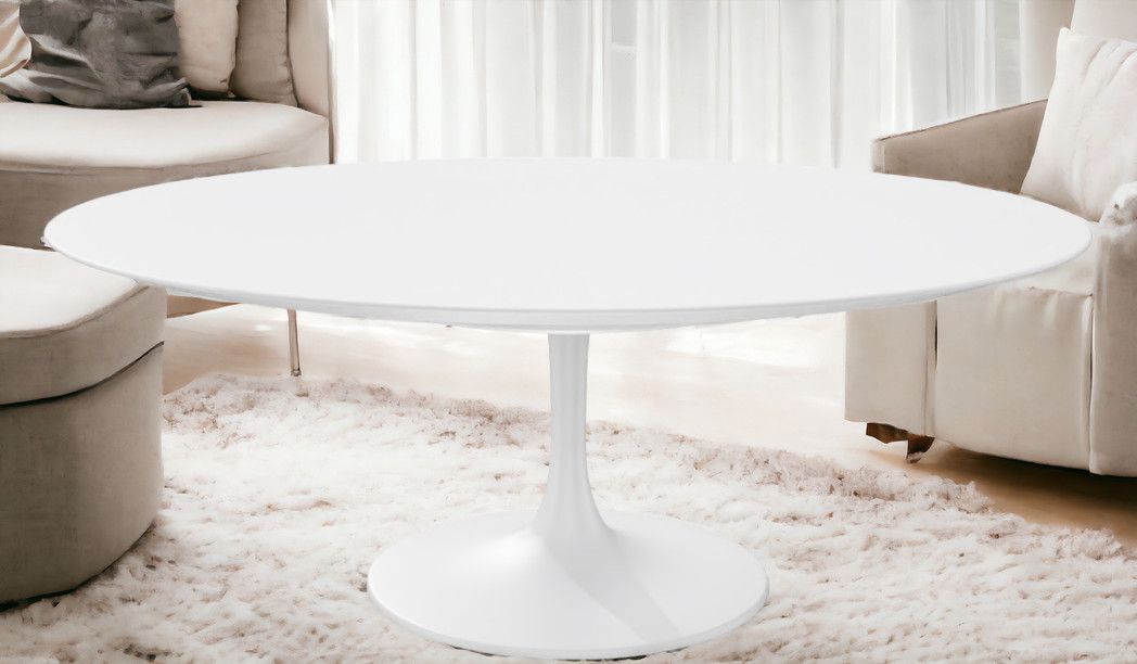 Saarinen oval Couchtisch H 39 cm Knoll International