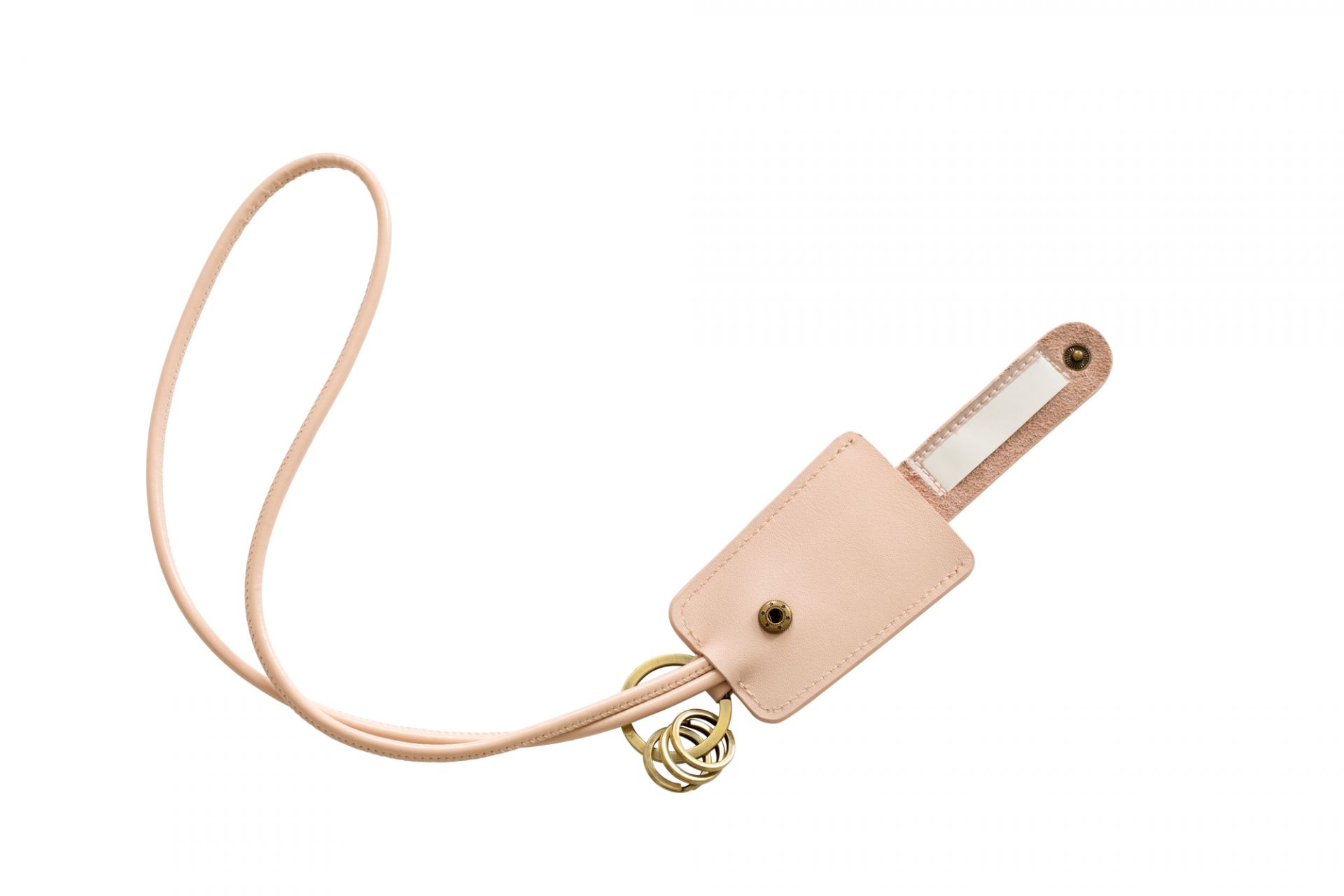 cCHAIN Schlüsselanhänger mit USB Kabel Kreafunk rosa EINZELSTÜCK