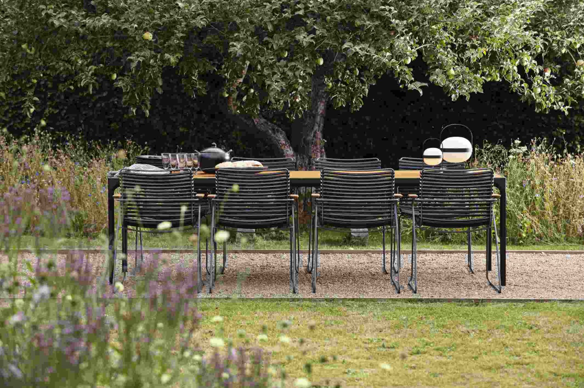 Click Dining Stuhl mit Armlehne Outdoor Houe