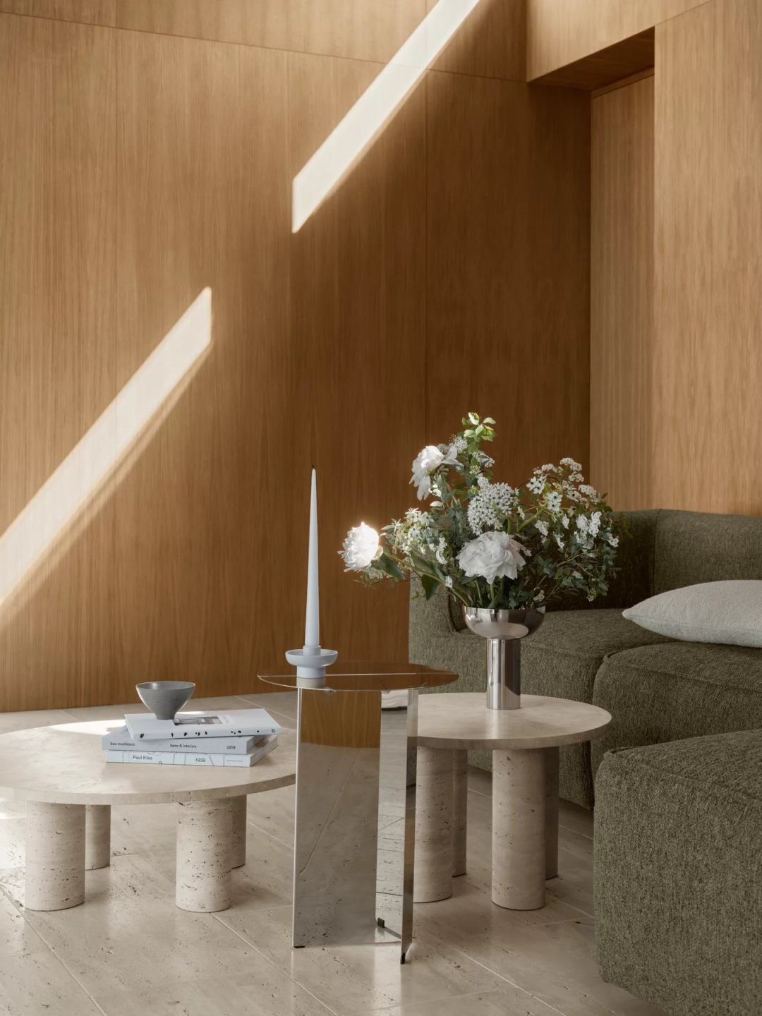 Volos Couchtisch Rund Ø 75 x H 26 cm Blomus