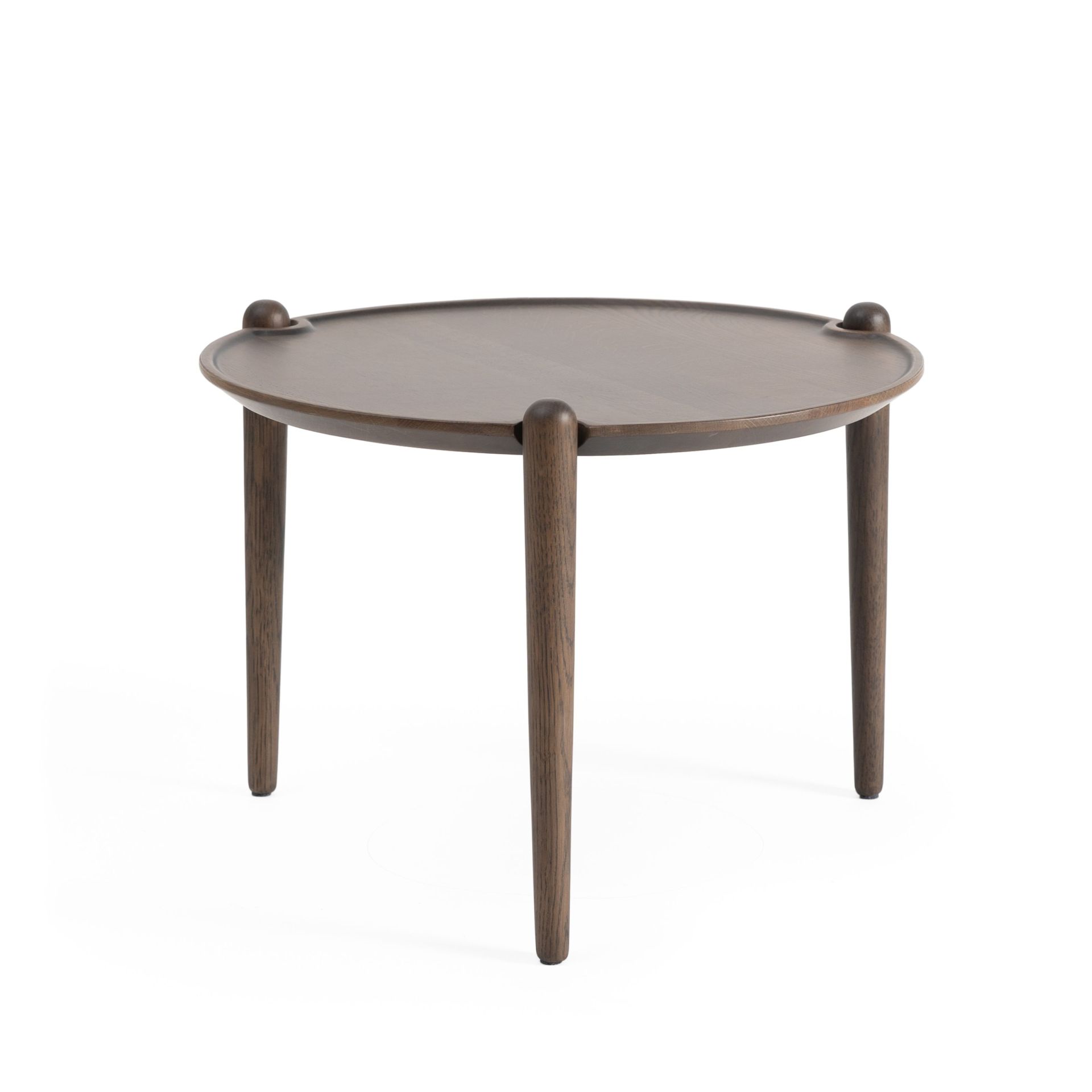 Aria Table Beistelltisch Low - Eiche dunkel Design House Stockholm Aria Table Beistelltisch Low - Eiche dunkel Design House Stockholm