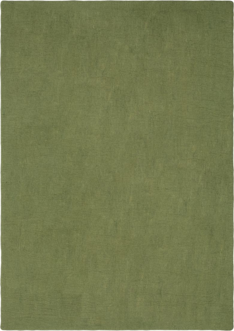 Mono Rechteckig Filzteppich 160 x 230 cm myfelt Kaspar (grün)