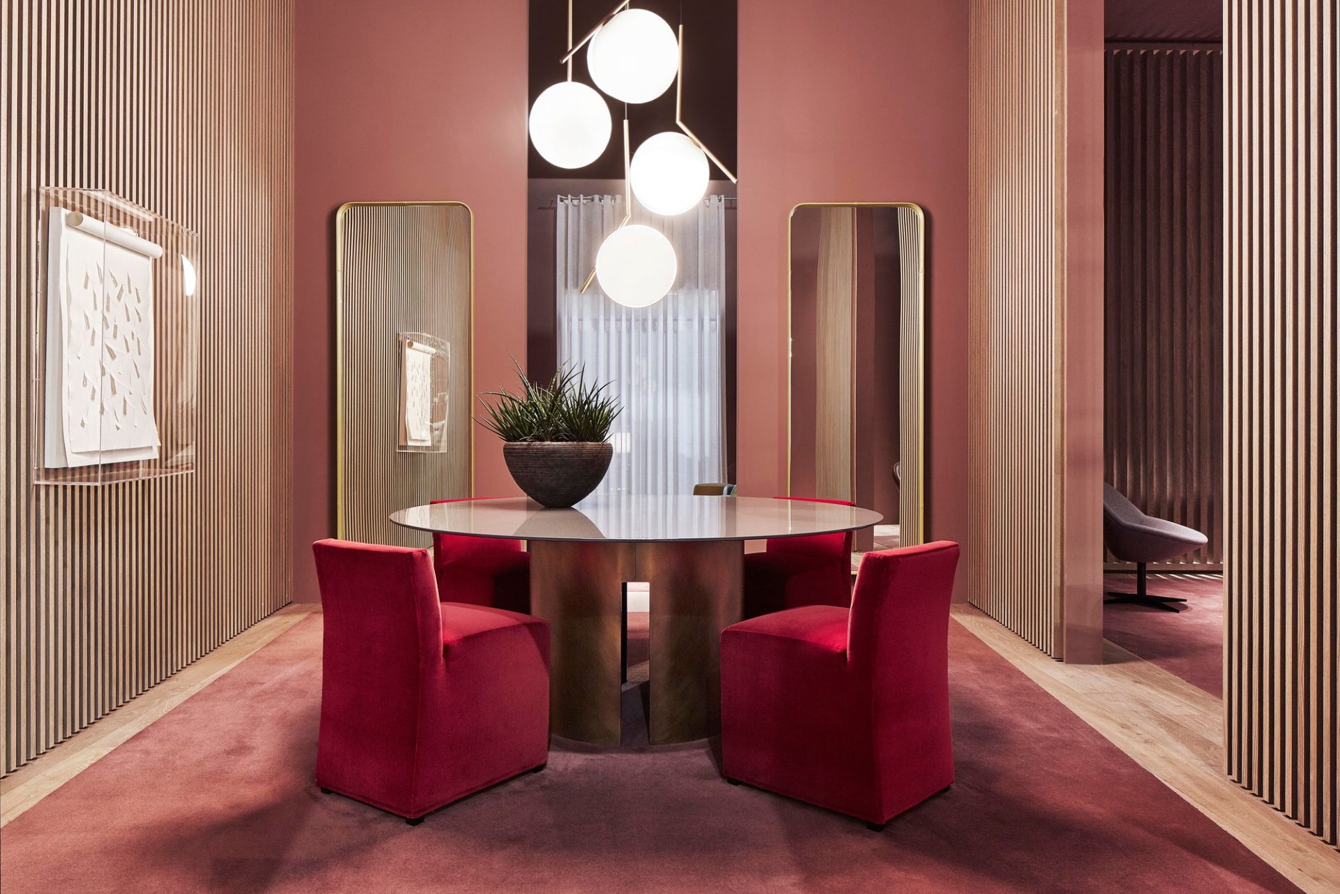 IC Lights S2 Pendelleuchte Flos chrom