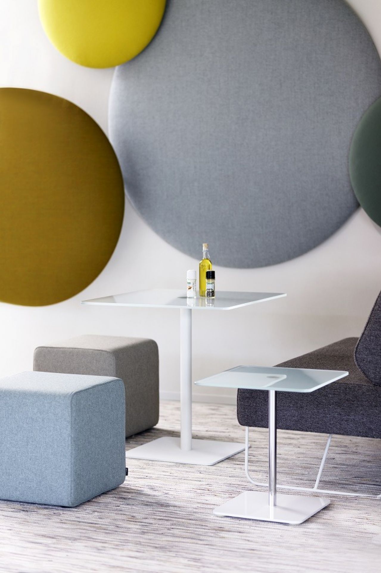 Pillow Round Wandpaneel / Akustikelement Cascando