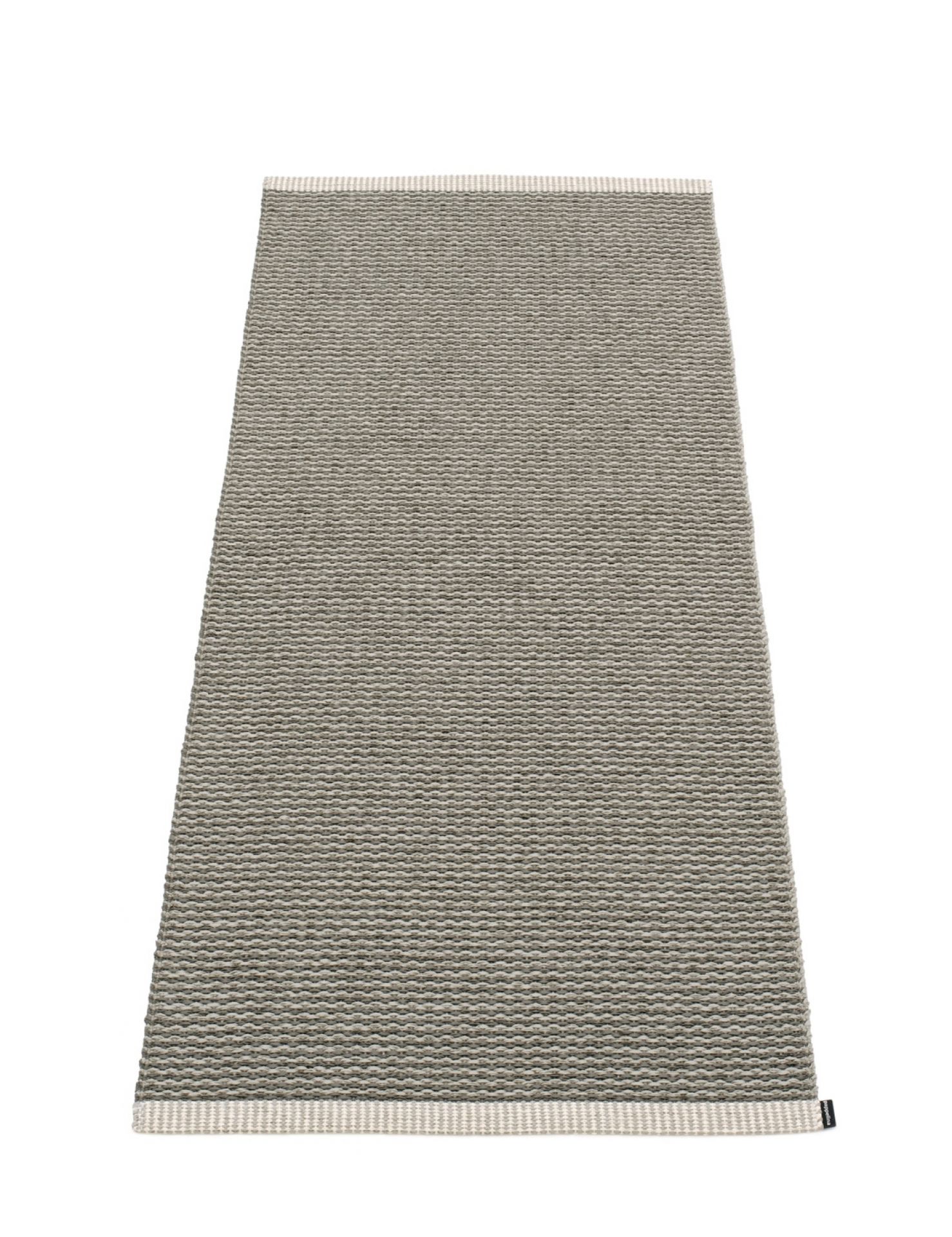Mono Kunststoffteppich 60x150 Pappelina Charcoal