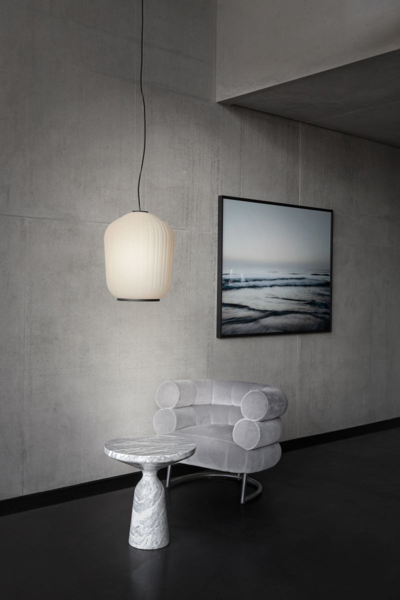 Bell Beistelltisch Marmor Grigio Nuvolato ClassiCon