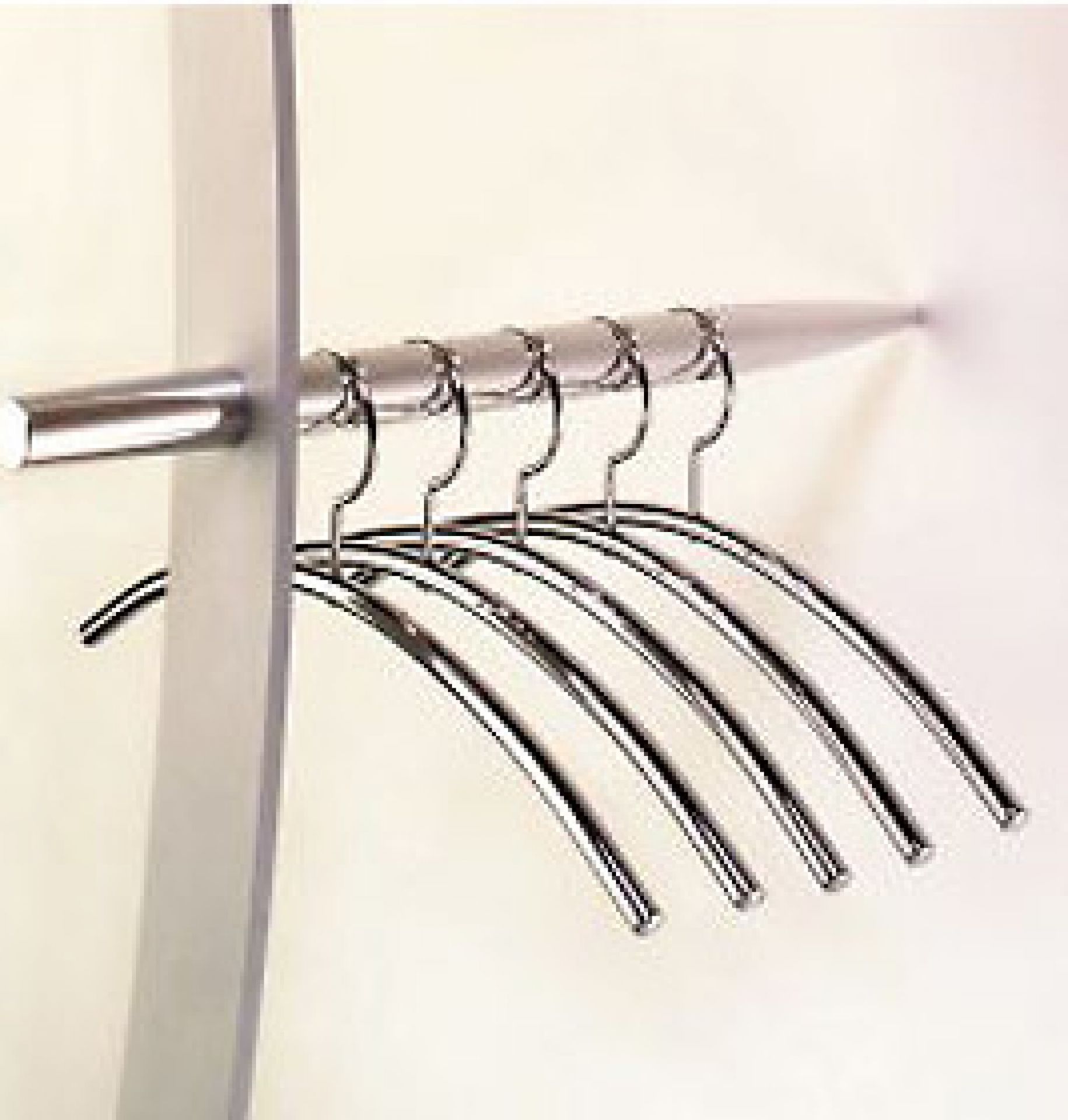 Chrome Kleiderbügel Cascando