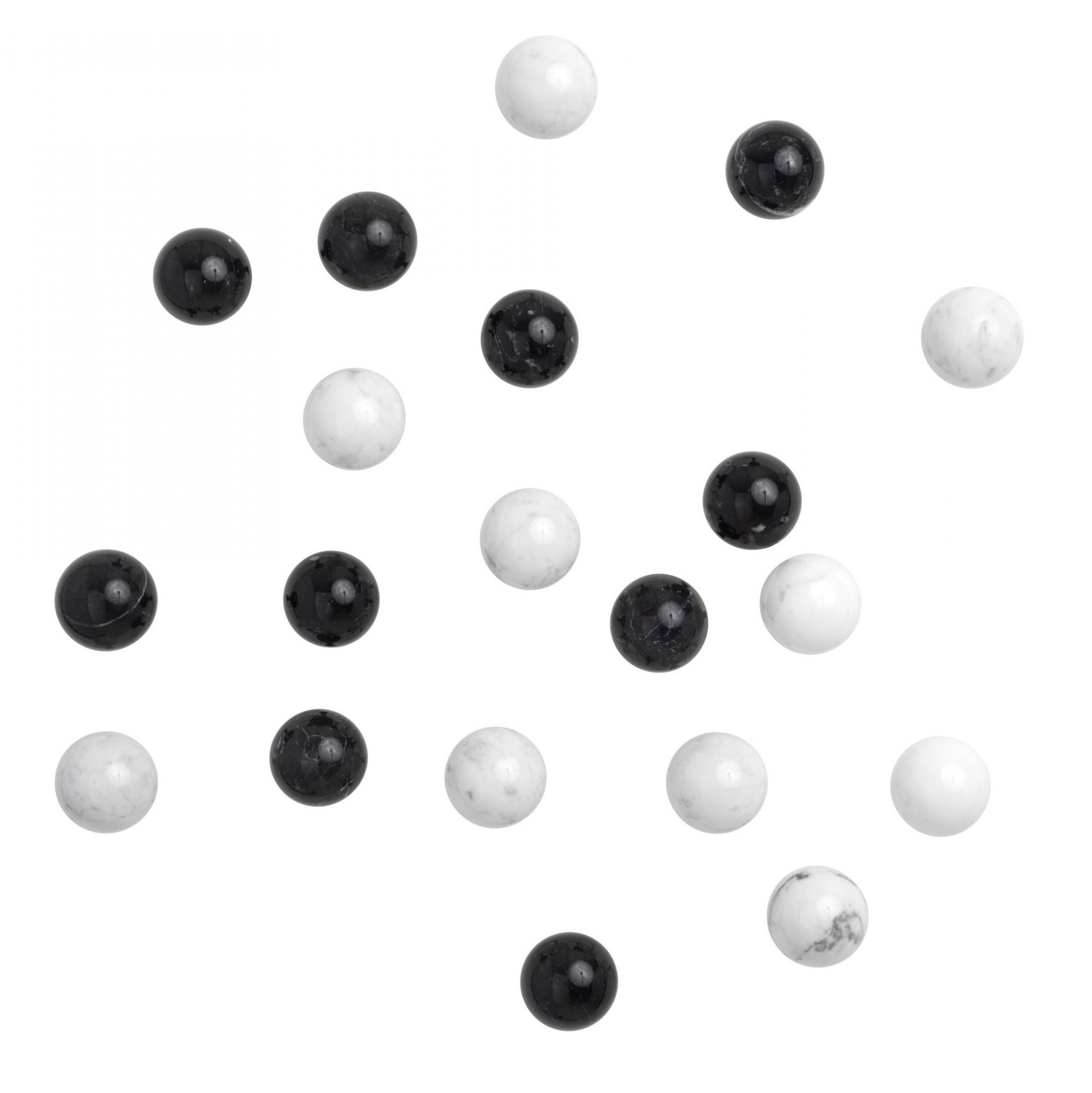 Dots Stone Wandhaken schwarz Schönbuch