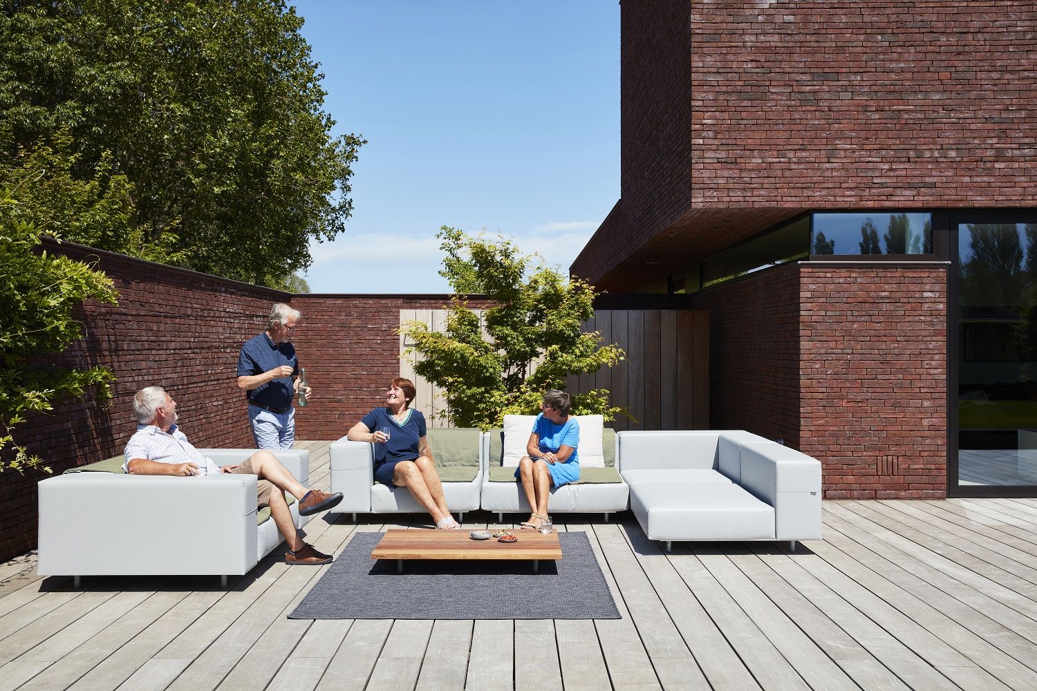Walrus Outdoor Eckmodul / Sofa Extremis