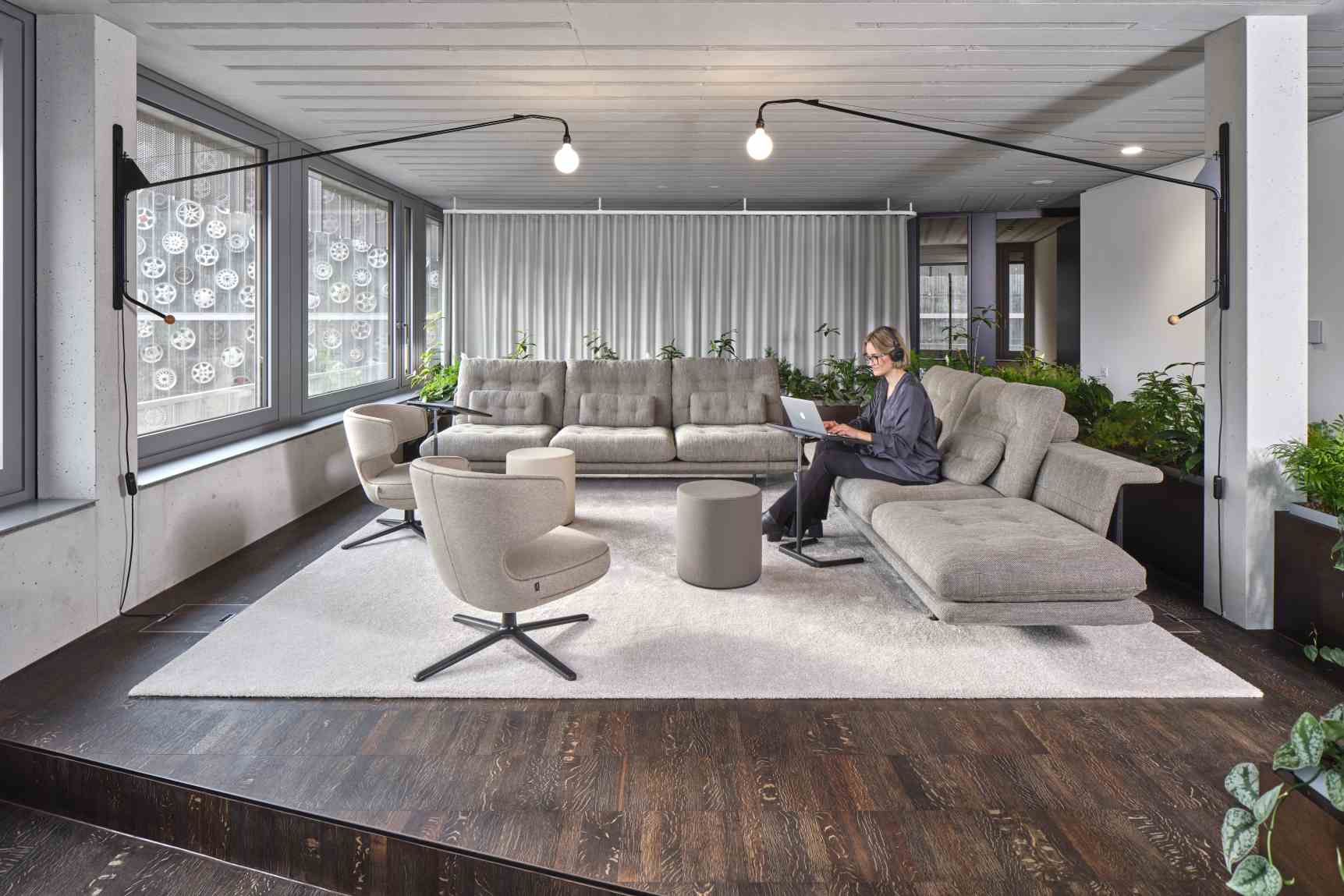 Grand Sofa 2,5-Sitzer Vitra