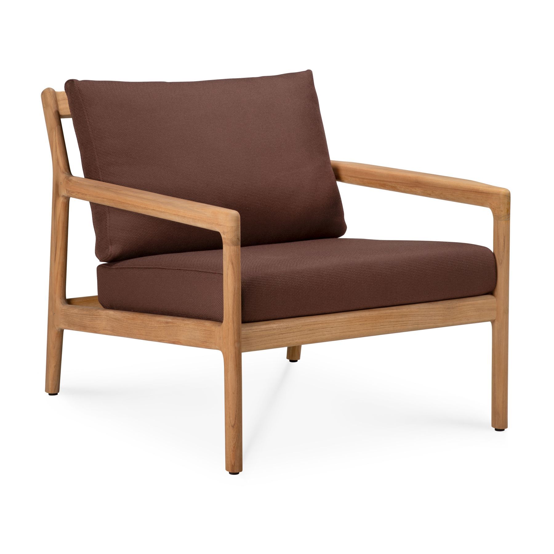 Jack Outdoor Loungesessel Teak Burgundy Ethnicraft