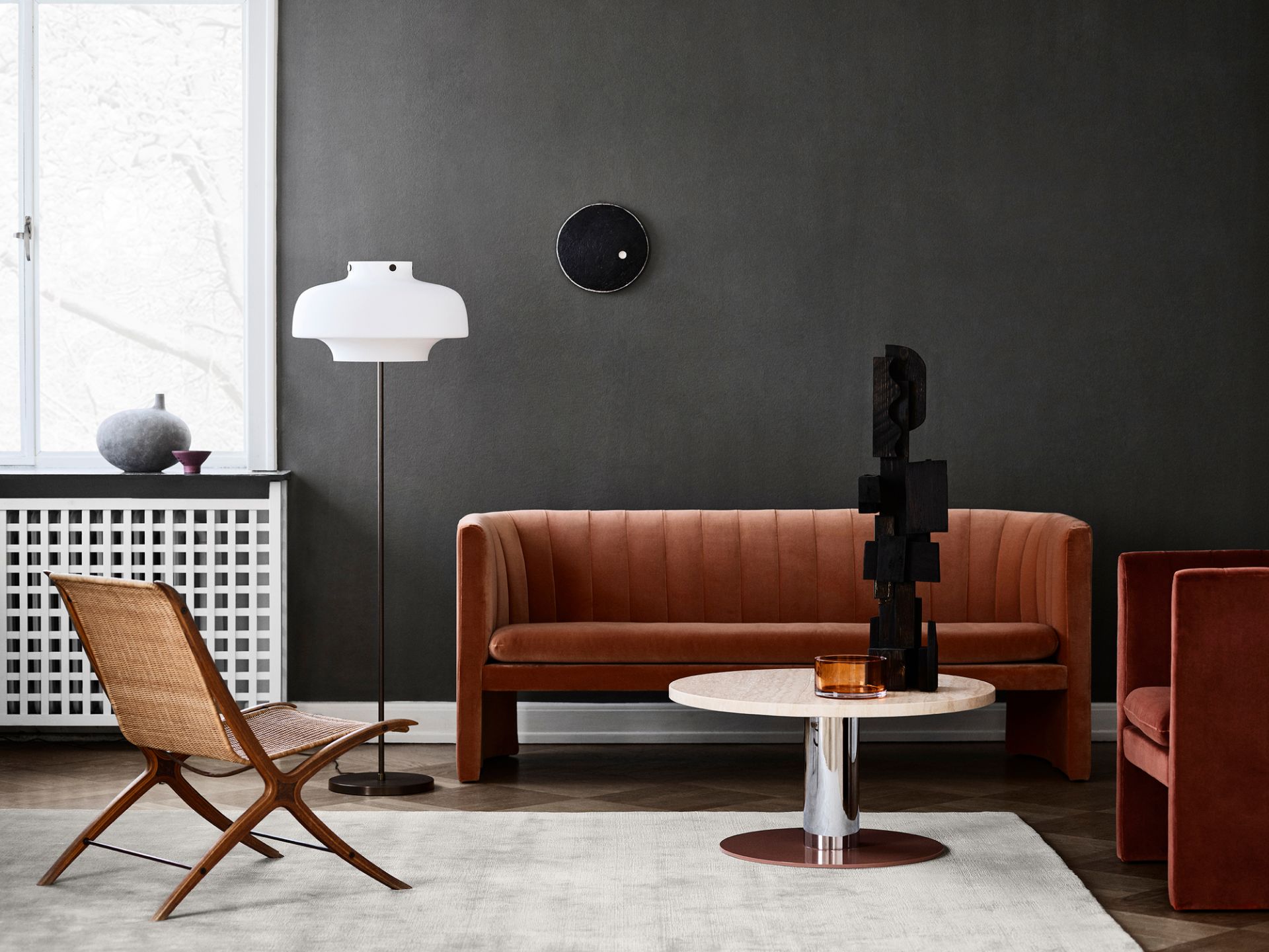Loafer 3-Sitzer Sofa SC26 AndTradition