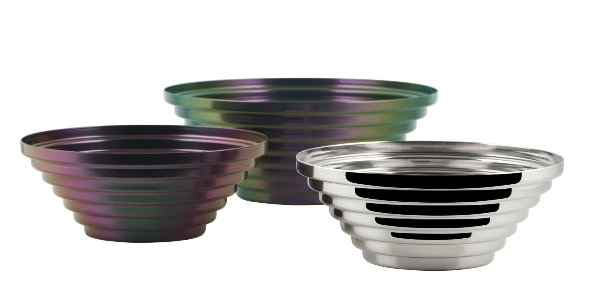 Maya Schale rund Ø 25 cm Greenpurple 7320/25GRP Alessi  