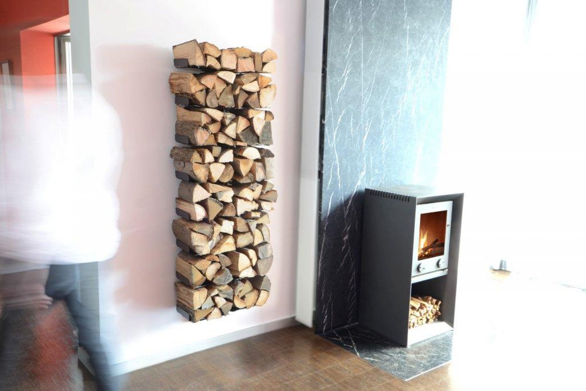 Wooden Tree Kaminholzregal Radius