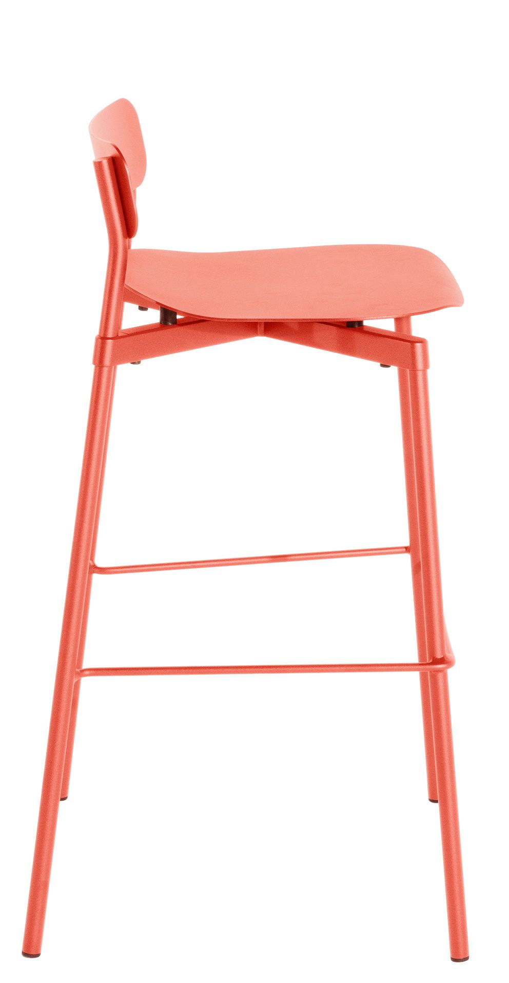 Fromme Barstool Barhocker H 75 cm Petite Friture Coral Fromme Barstool Barhocker H 75 cm Petite Friture Coral