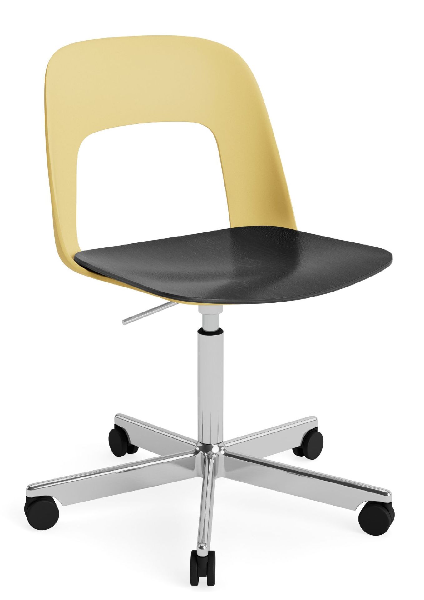 Layout Side Chair 142 5-Stern Drehfuß Stuhl Hay
