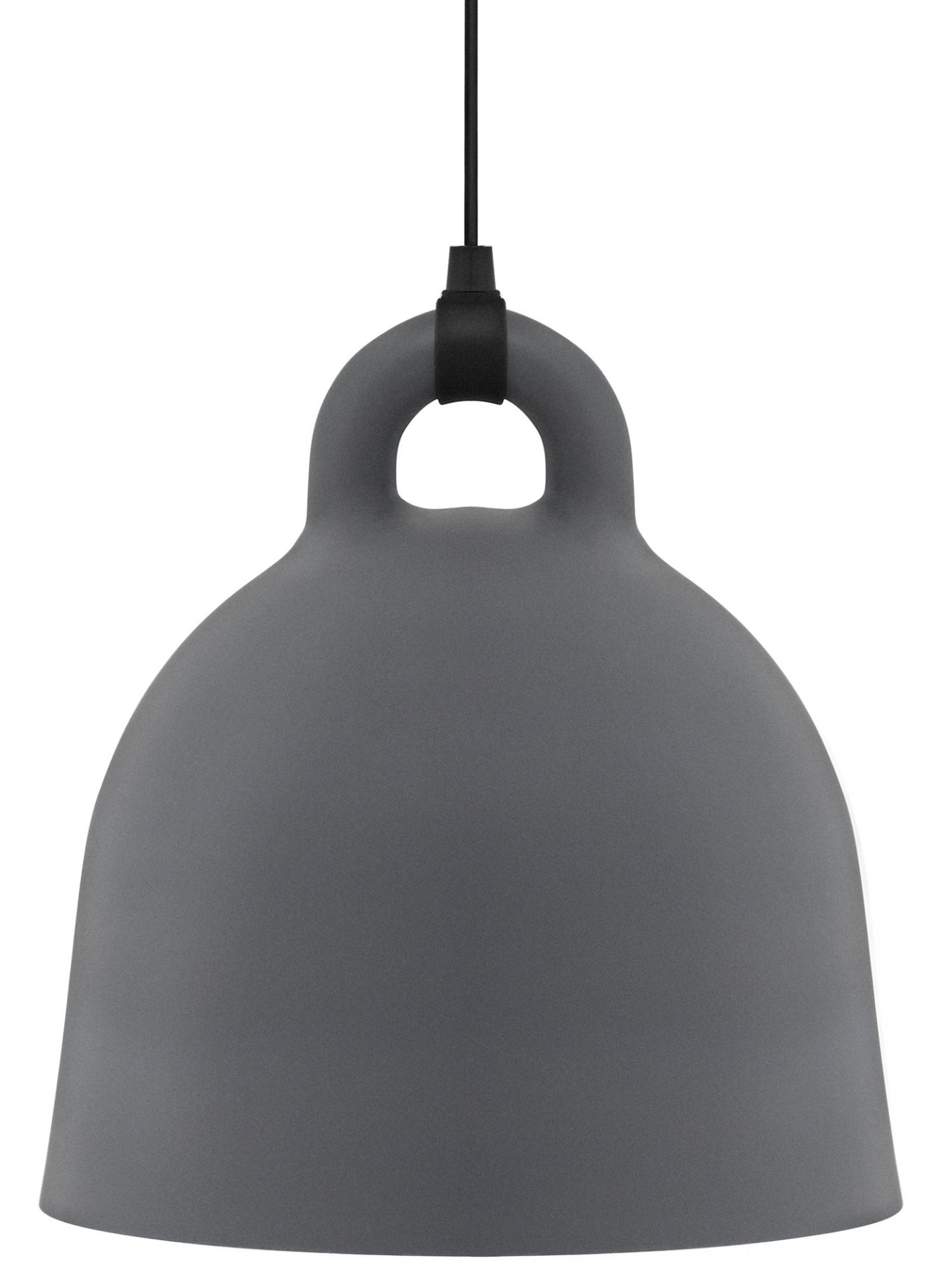 Bell Lamp Hängeleuchte Normann Copenhagen Grau Ø 55 cm