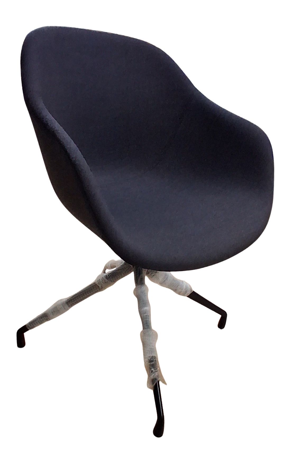 About a Chair AAC221 / AAC 221 / Soft Stuhl SWIVEL BASE / REMIX 286 Hay MÄNGELEXEMPLAR