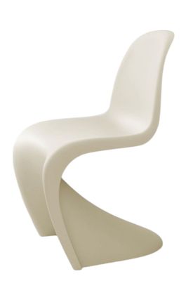 Panton Chair Kunststoff Stuhl Beige Vitra SPECIAL VERSION
