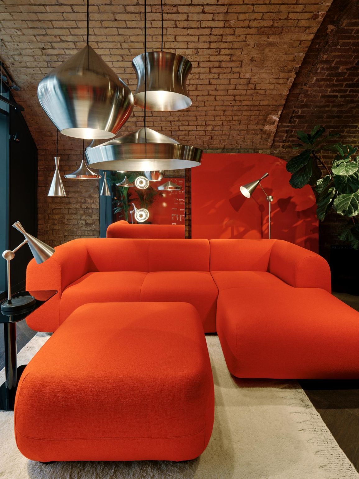 Unbeaten Flat Pendelleuchte Tom Dixon