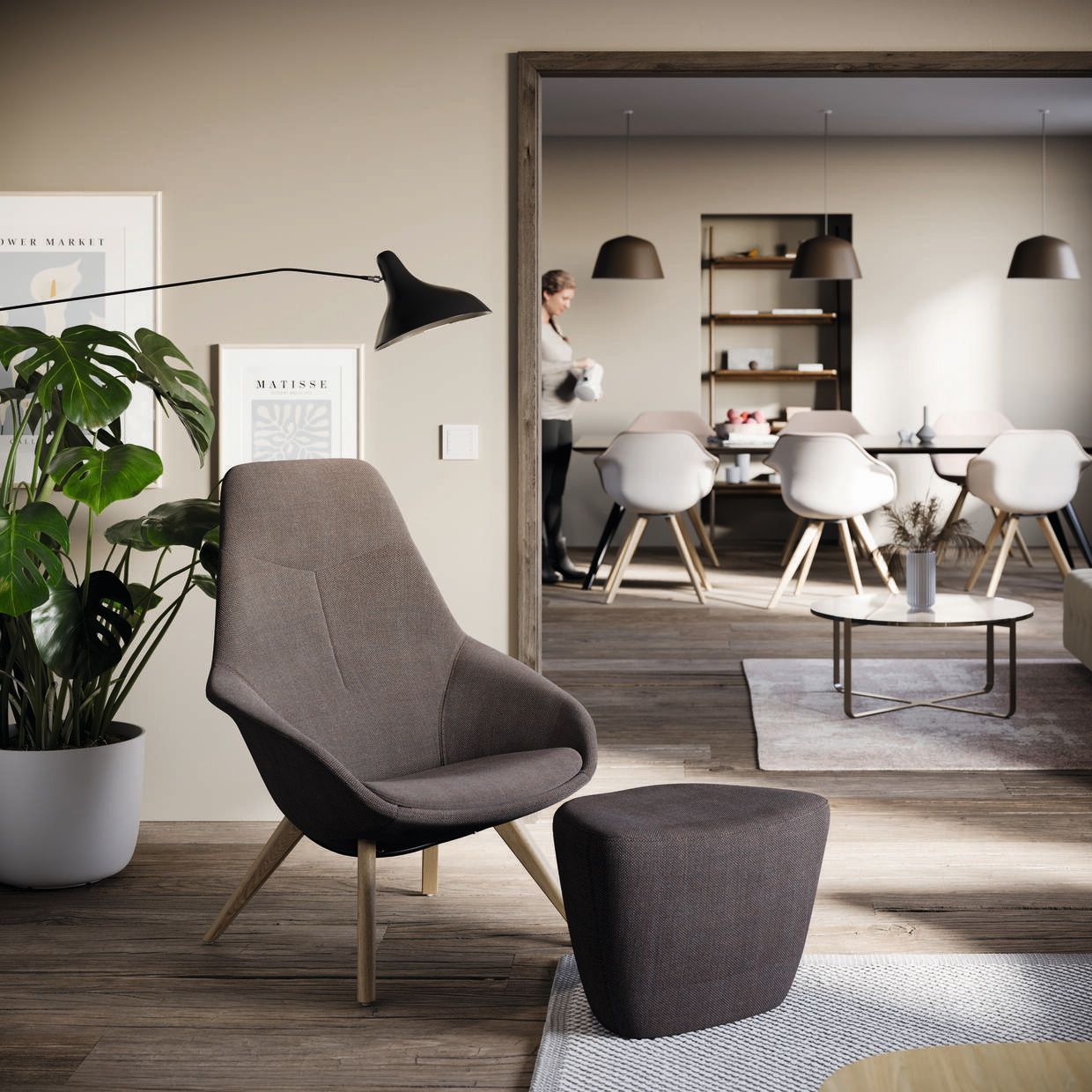 Yonda Loungesessel Wilkhahn