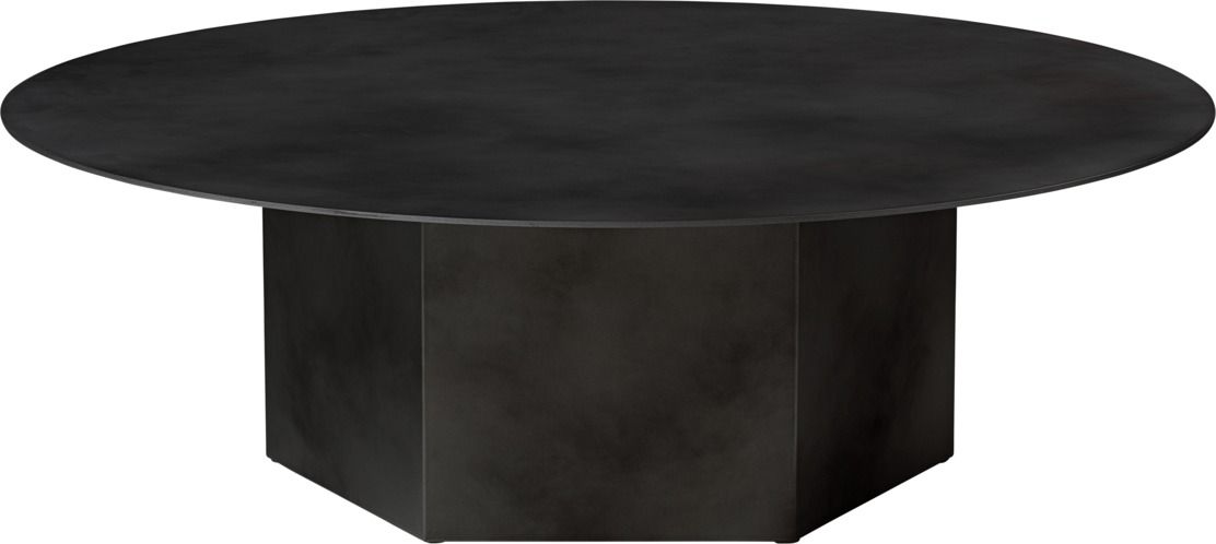 Epic Coffee Table Couchtisch Midnight Black Stahl 110 Gubi