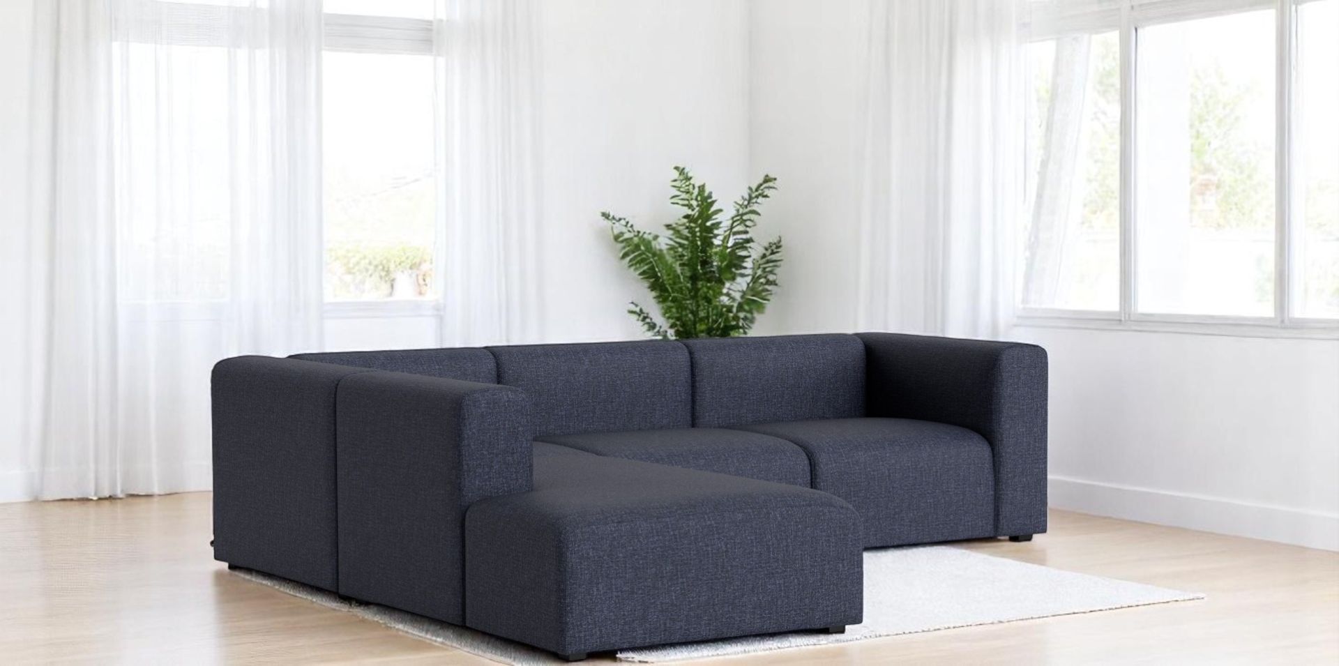 Mags Sofa Corner Combination 2 mit Armlehne links Hay 