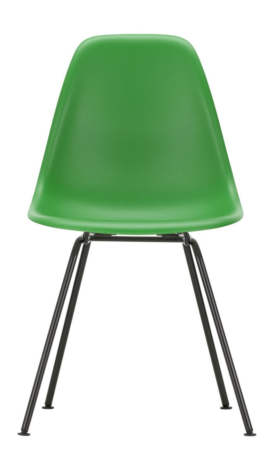 Eames Plastic Side Chair DSX Stuhl Vitra Chrom - Weiss