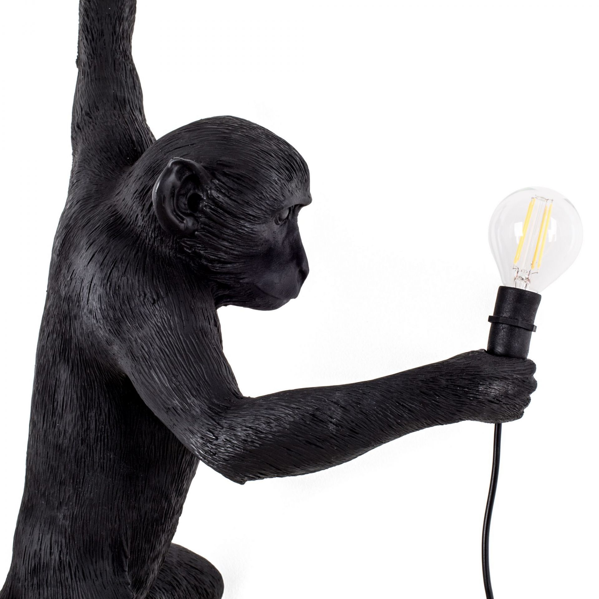 Monkey Lamp Black Wandleuchte Outdoor Seletti EINZELSTÜCK