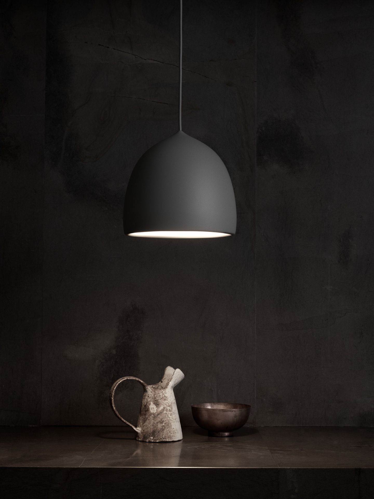 Suspence P1 Pendelleuchte Fritz Hansen Weiß