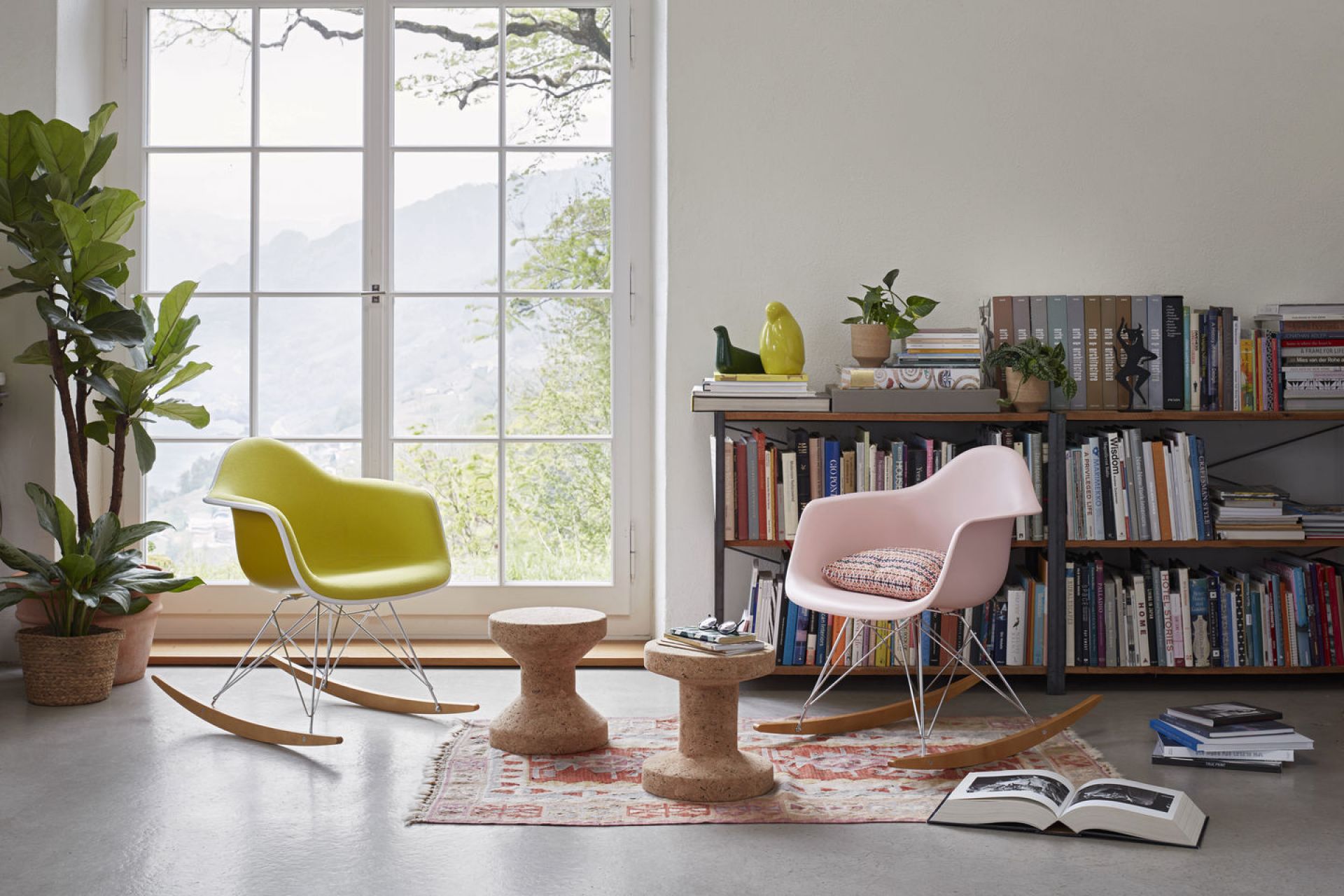 Eames Plastic Arm Rocking Chair RAR Schaukelstuhl Vitra