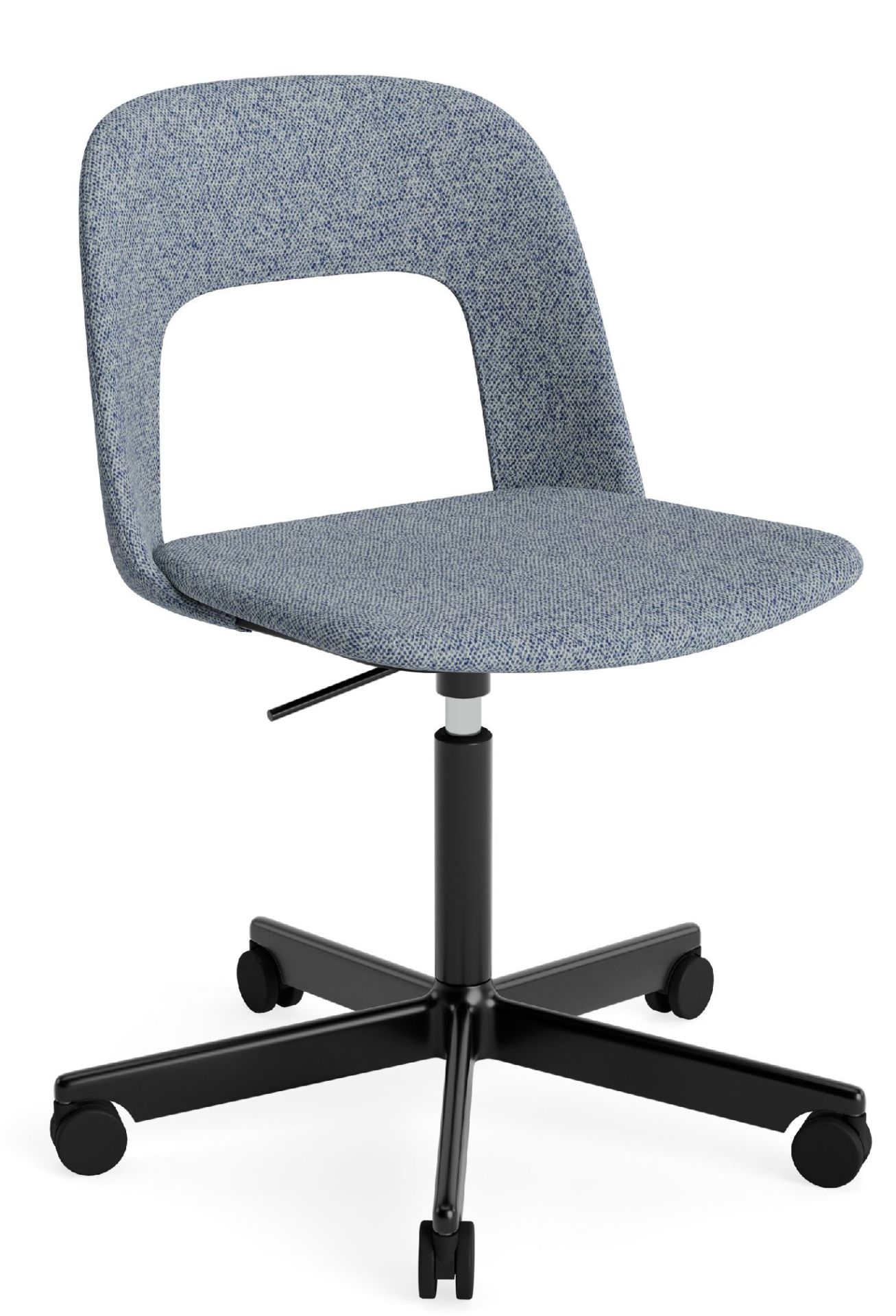 Layout Side Chair 144 5-Stern Drehfuß Stuhl Hay