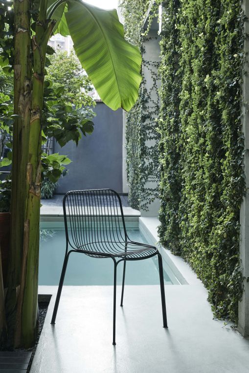 Hiray Outdoor Stuhl mit Armlehne Kartell