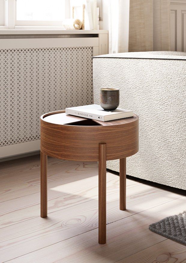 Arc Side Table Walnuss Ø 42 cm Woud