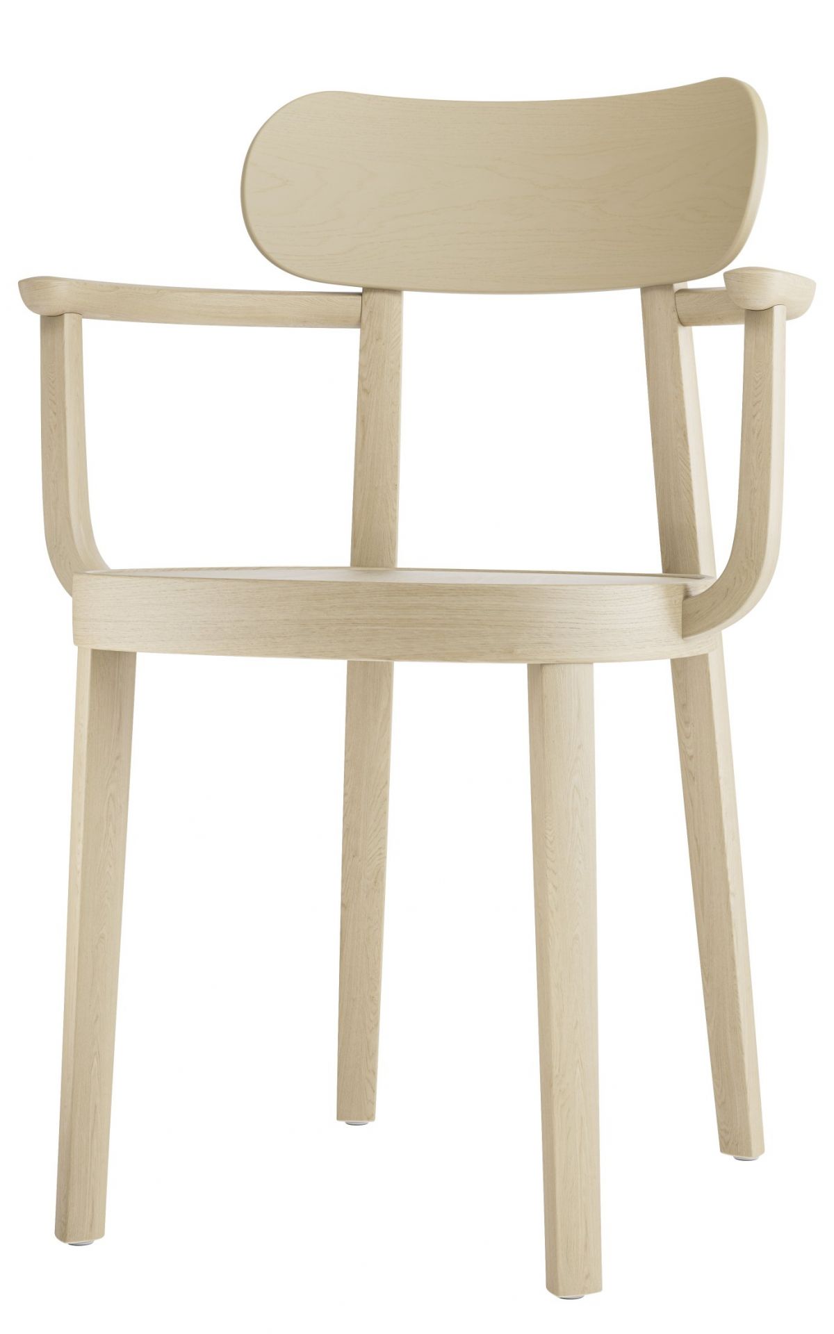 Holzstuhl mit Armlehnen 118MF / 118 MF Thonet