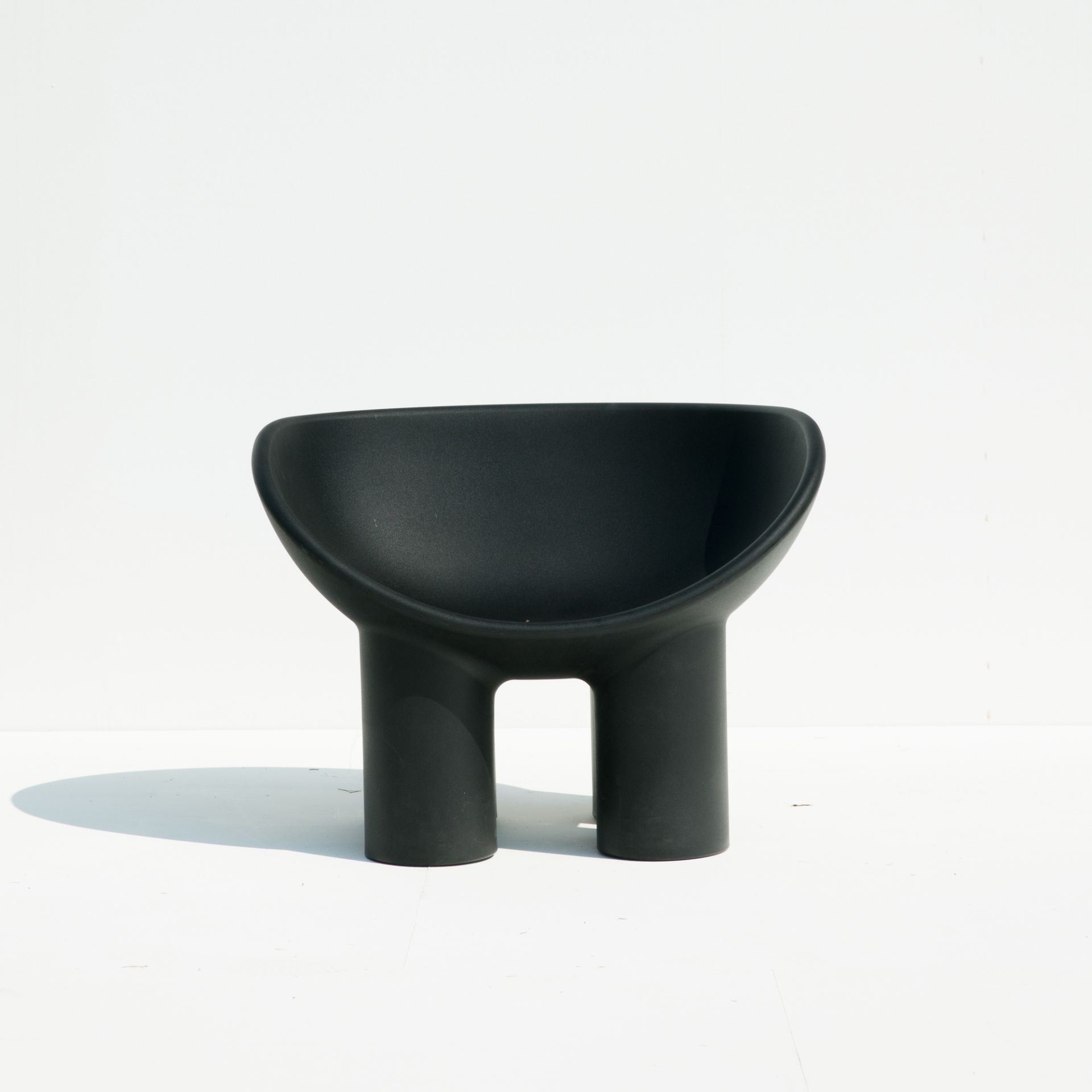 Roly Poly Sessel Driade Charcoal