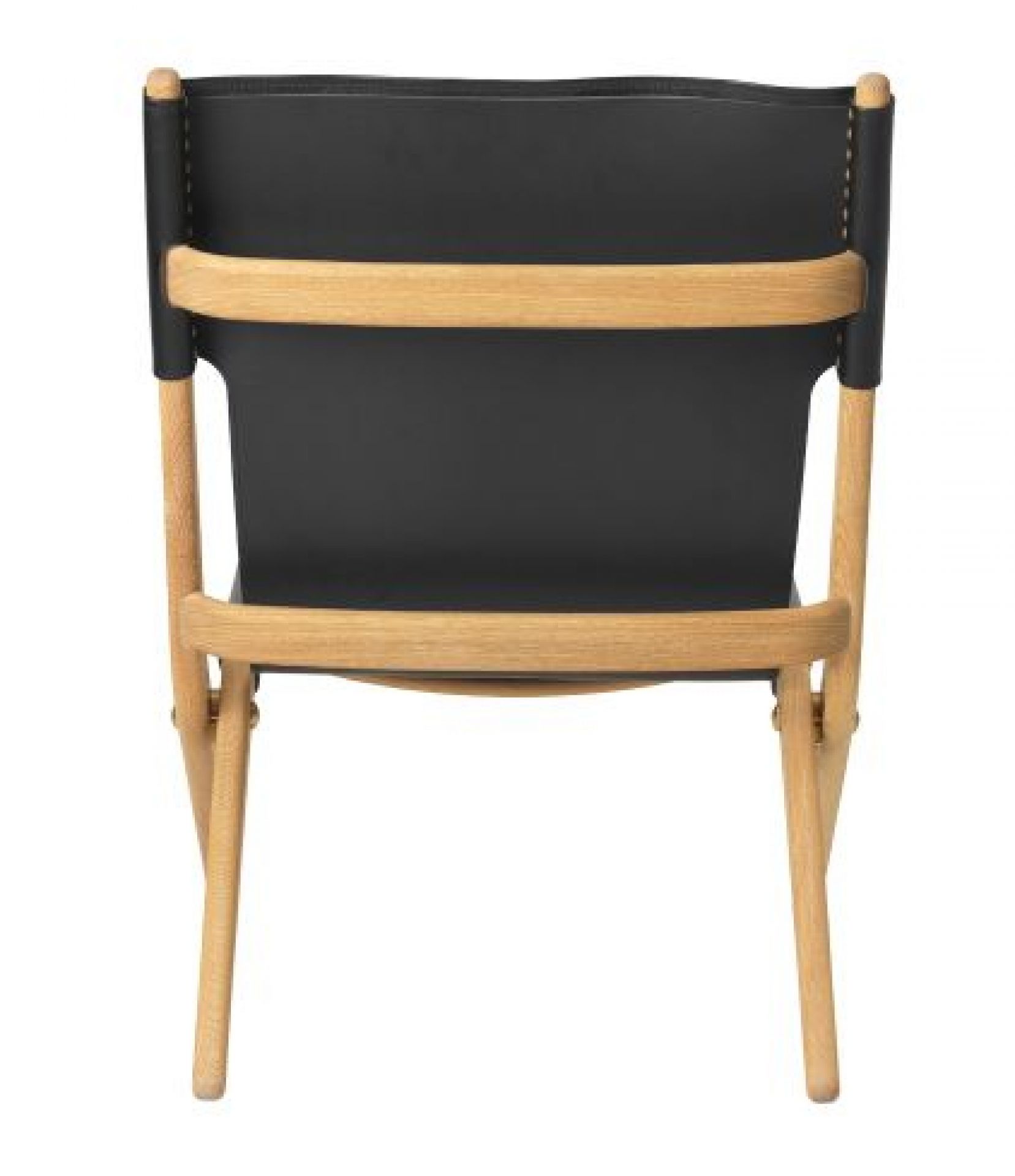 Saxe Chair Eiche geölt - Leder schwarz Audo Saxe Chair Eiche geölt - Leder schwarz Audo