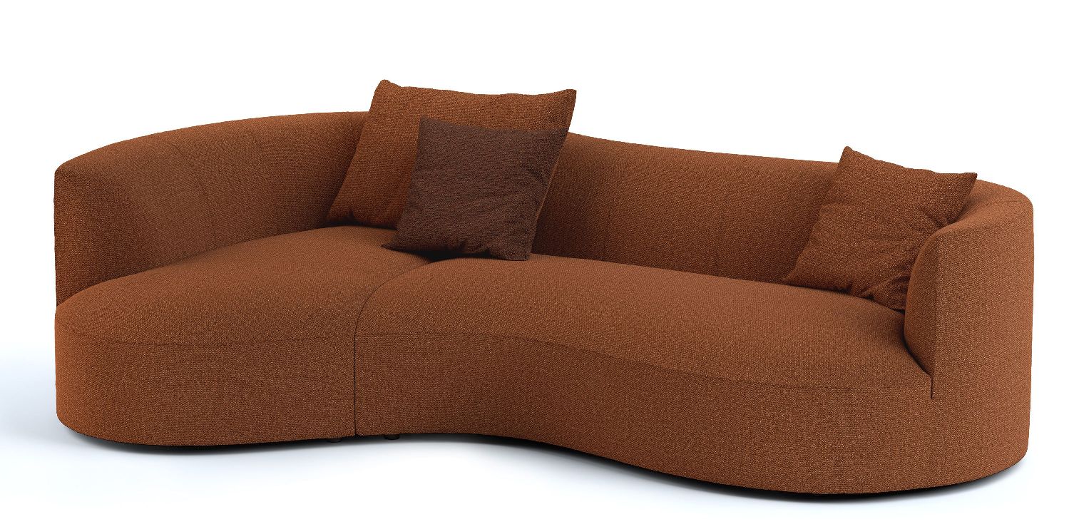 Siwa Sofa mittel mit Liege Cor