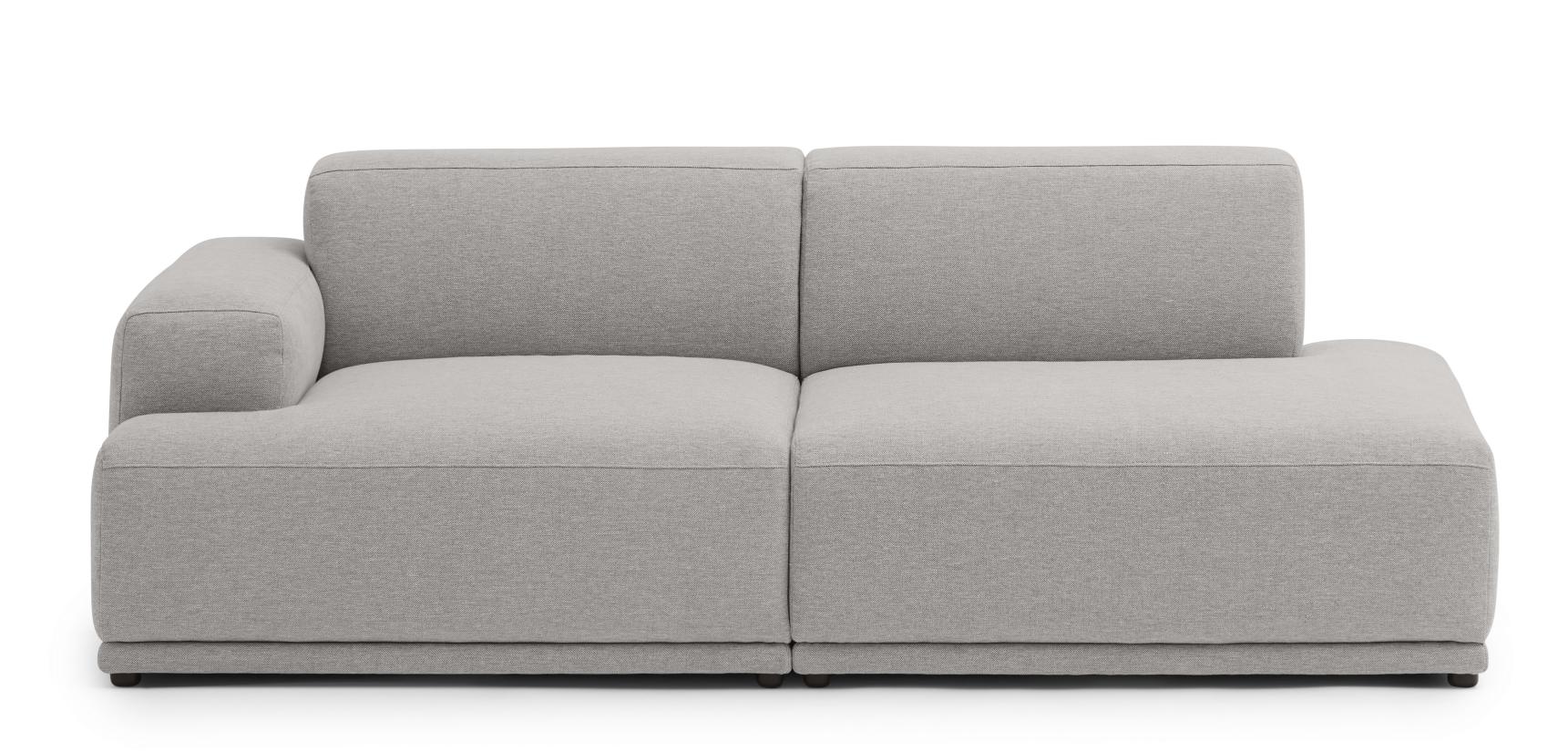 Connect Soft Modular Sofa 2-Sitzer Clay 12 Konfiguration 2 Muuto