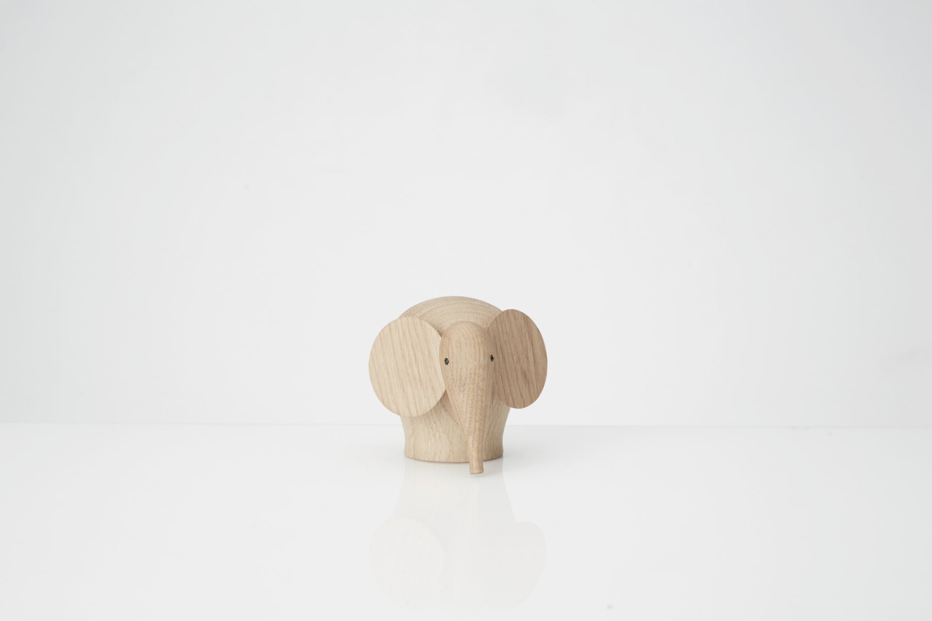 Nunu Elephant Holzelefant Mini Woud