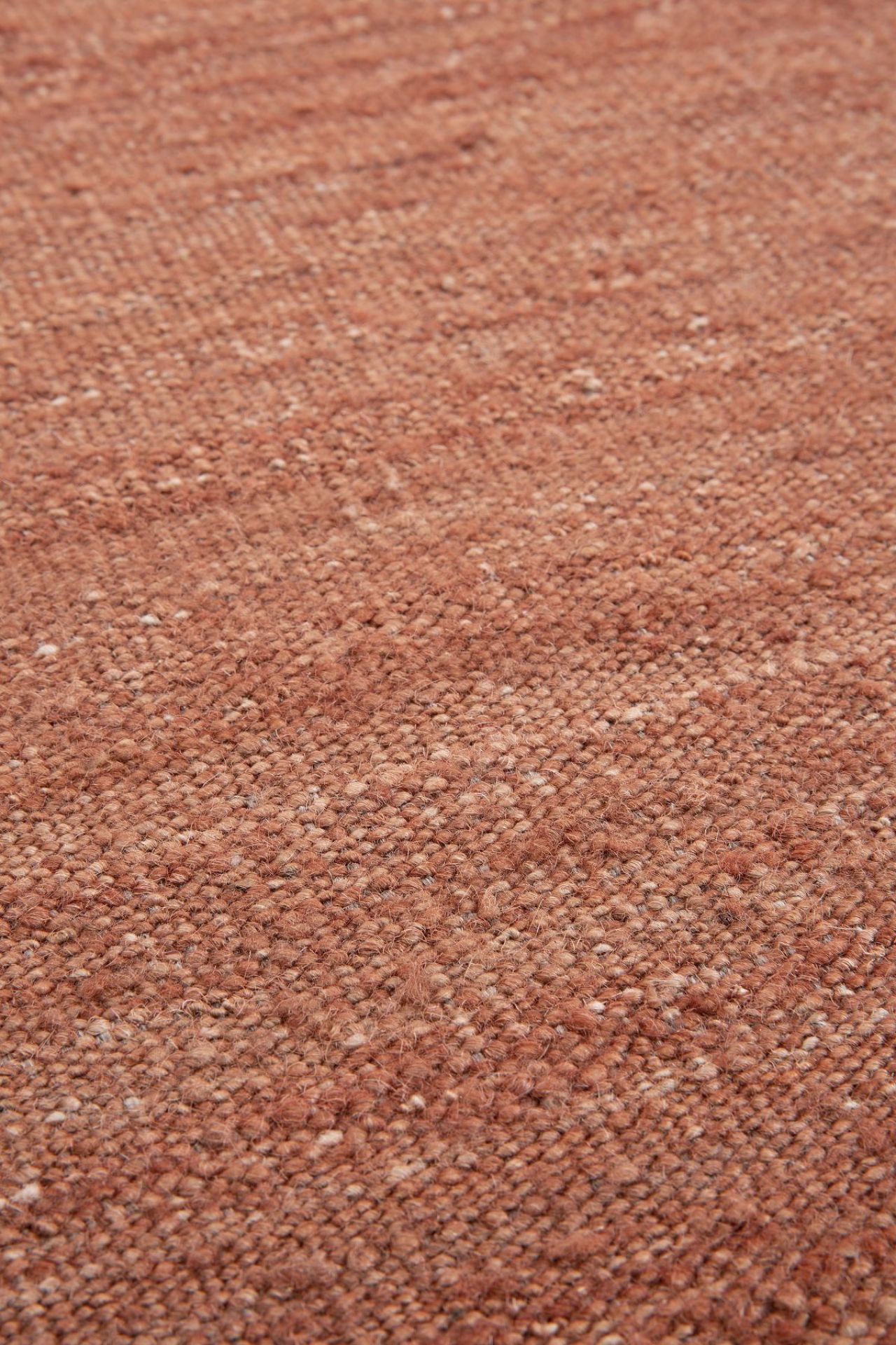 Terracotta Nomad kilim Teppich Ethnicraft