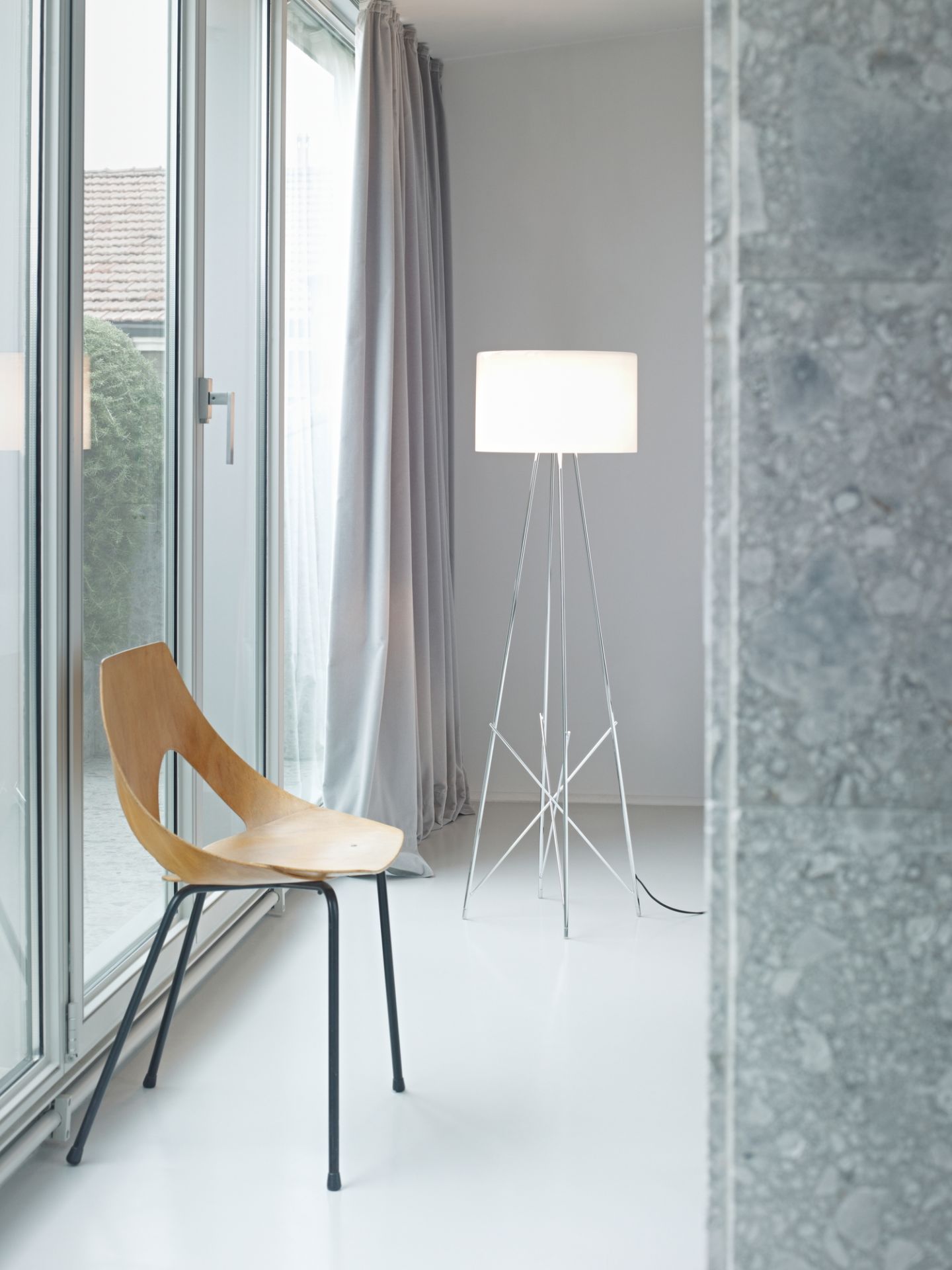 Ray F2 Stehleuchte Flos glas