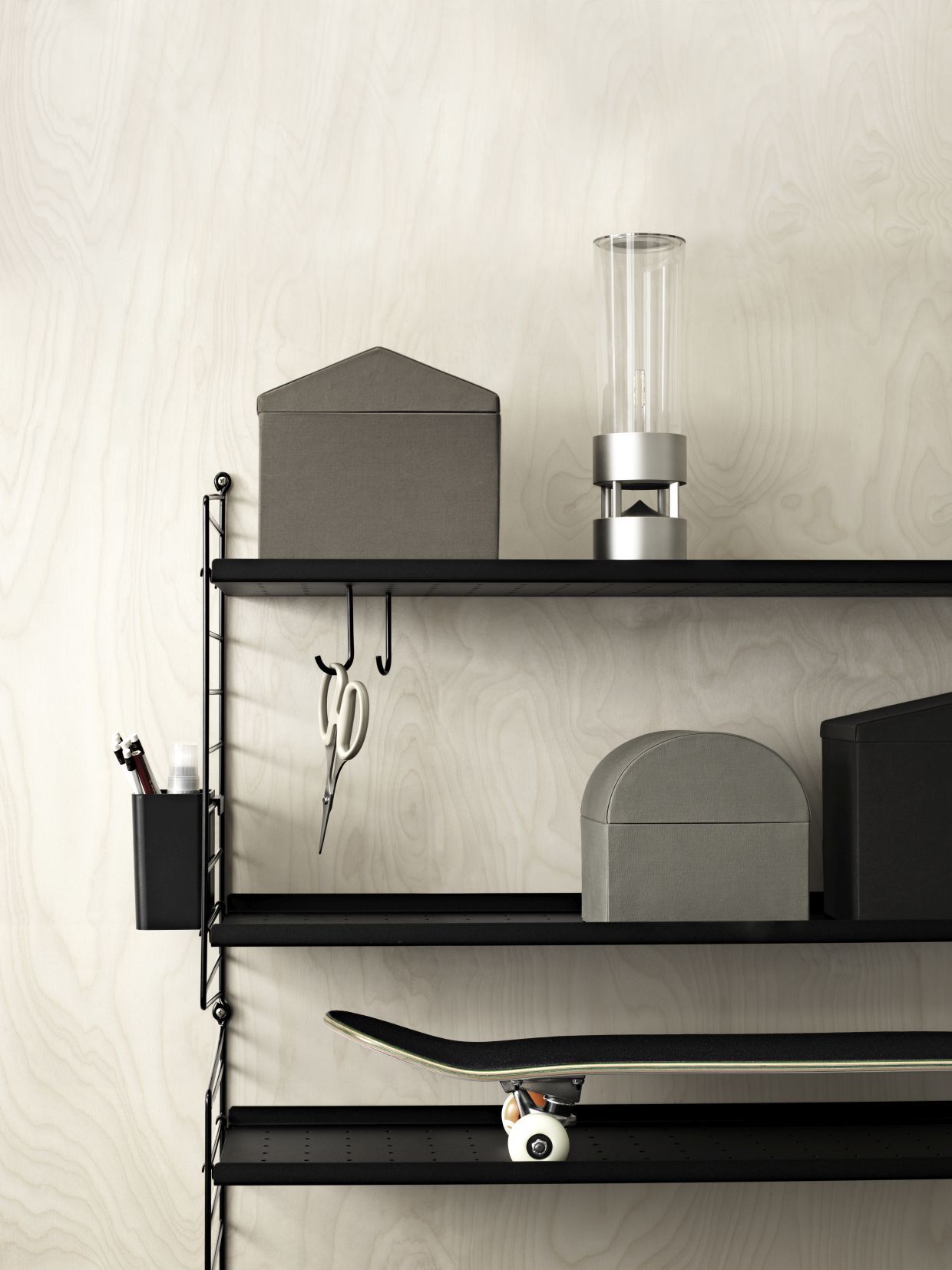 Organizers Aufbewahrungsboxen String Furniture Beige