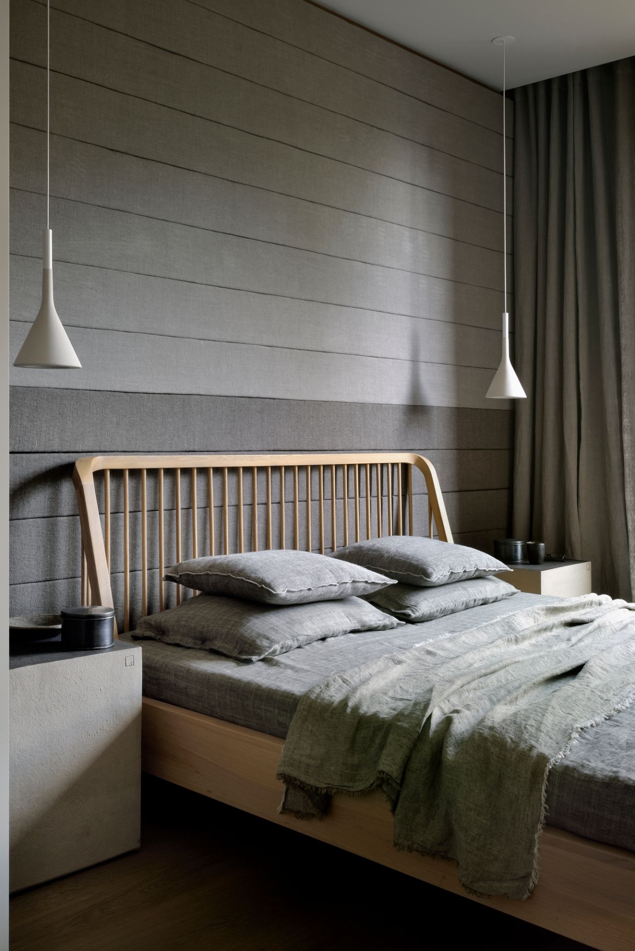 Spindle Bett Eiche Ethnicraft
