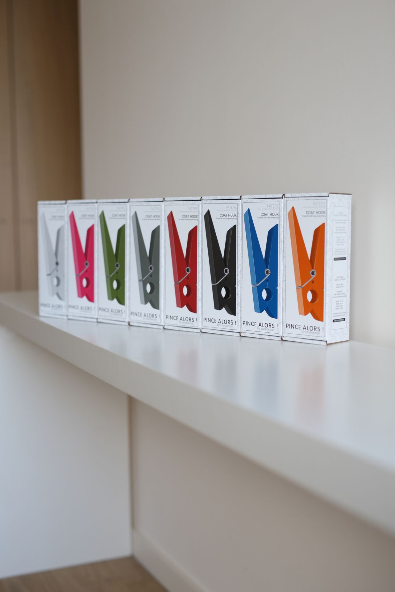 Pince Alors Kleiderhaken Swabdesign Pink Pince Alors Kleiderhaken Swabdesign Pink