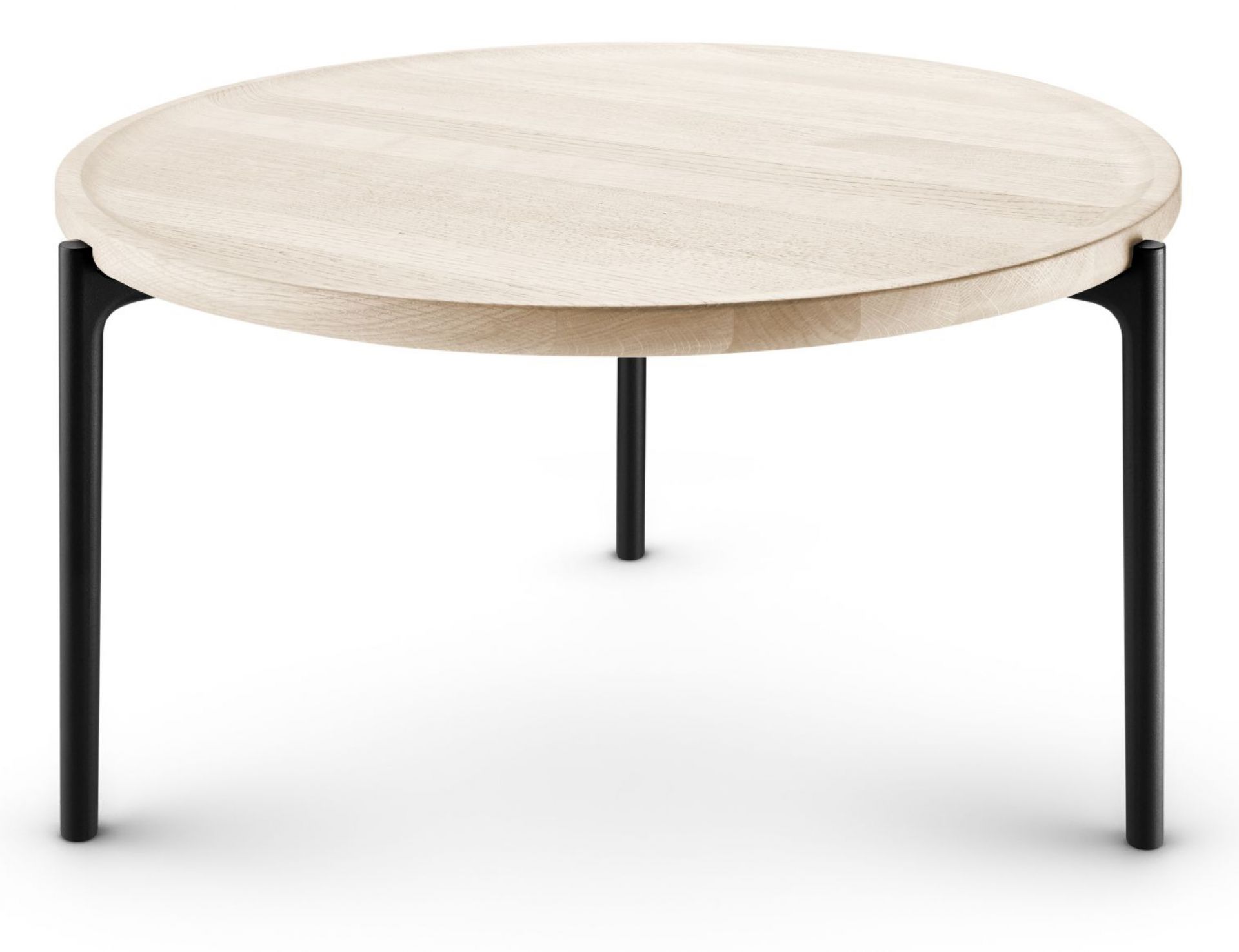 Savoye Tisch Eiche rund - weiß ø 60 x H 35 cm Eva Solo