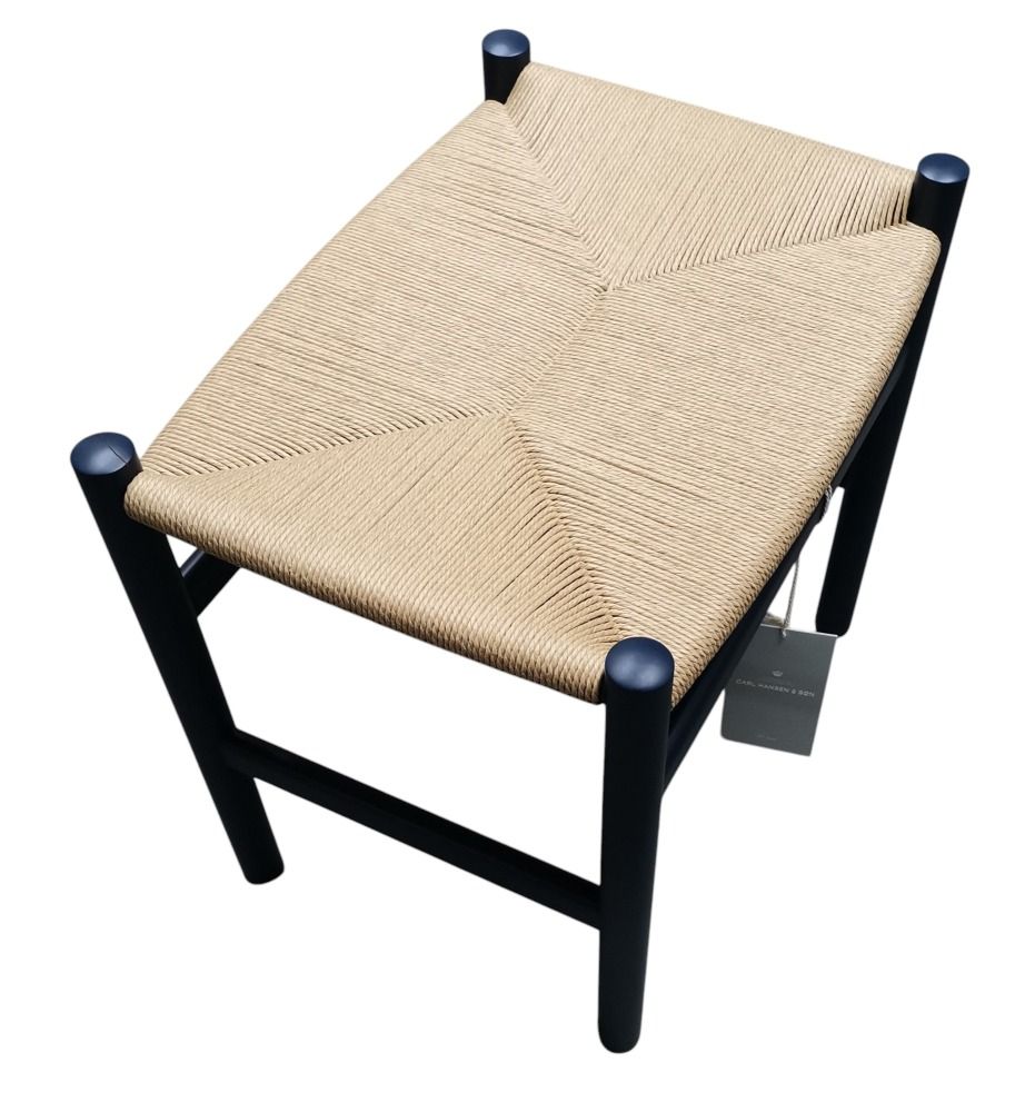CH53 Hocker BLAU CHS Carl Hansen & Søn MÄNGELEXEMPLAR