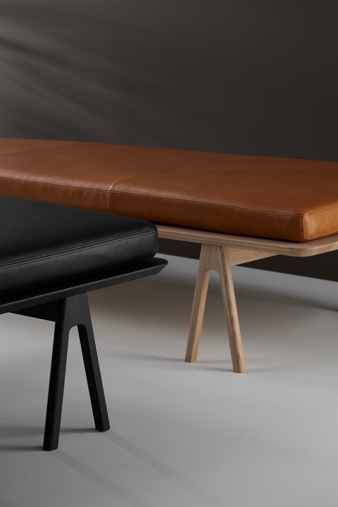 Level Daybed Liege Weiß/Schwarz Woud